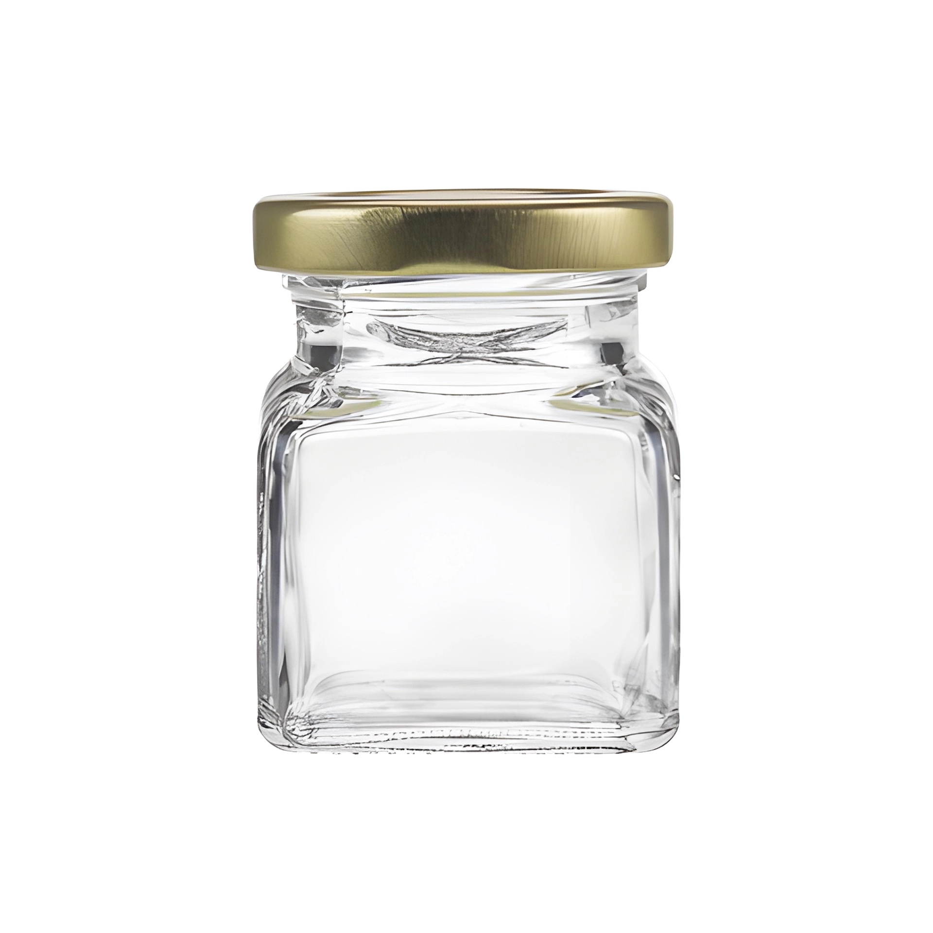 Quadratglas 120 ml