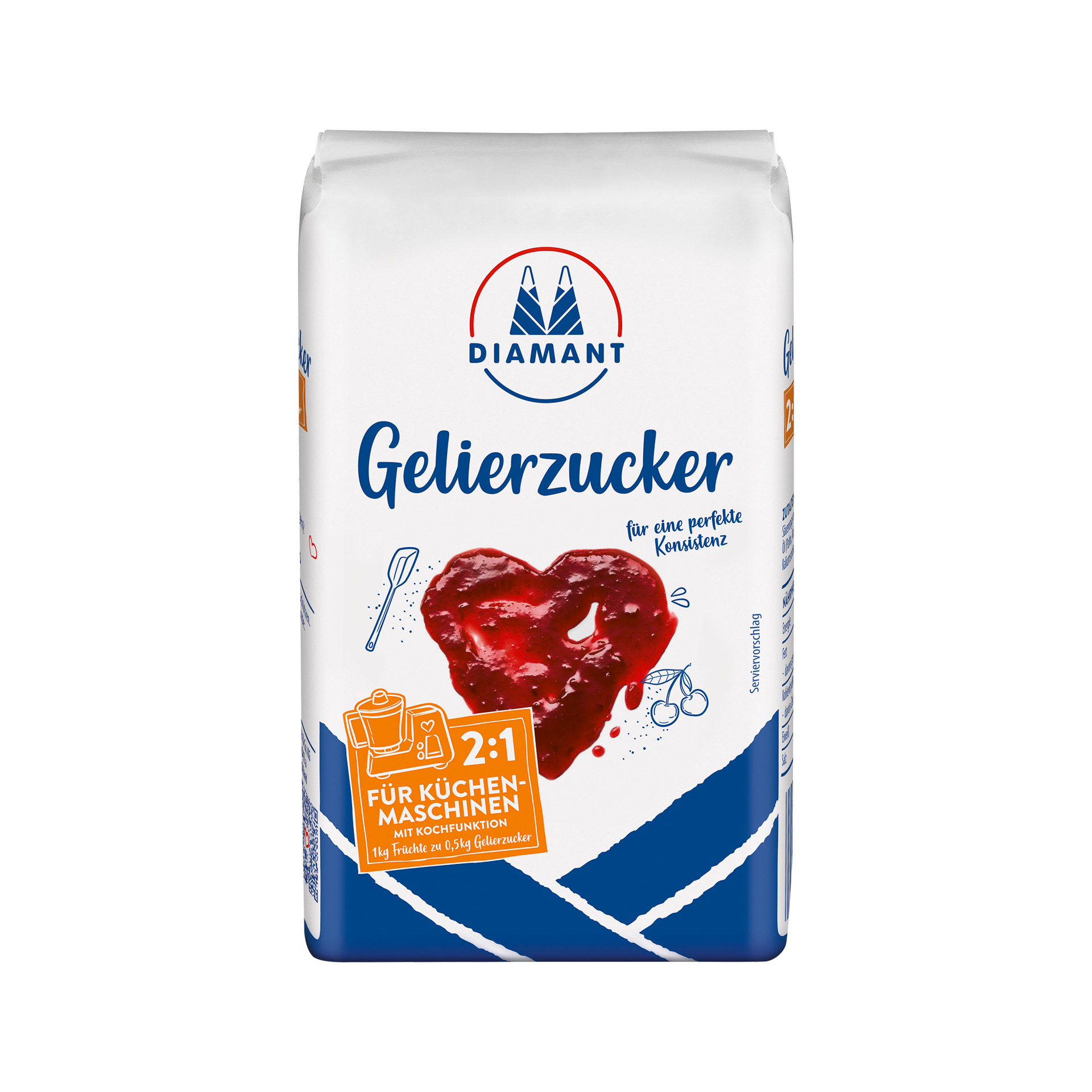 Gelierzucker 2:1 für Küchenmaschinen, 500 g