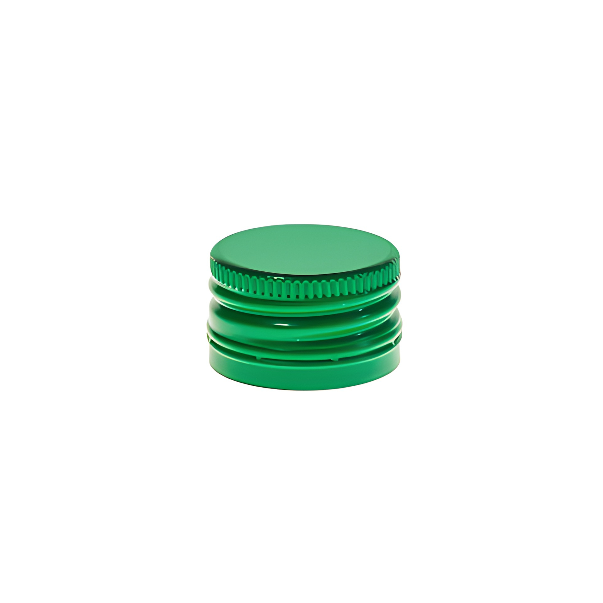 PP 28 grün Aluminium mit Originalitätsring (Palette, 72000 Stück)