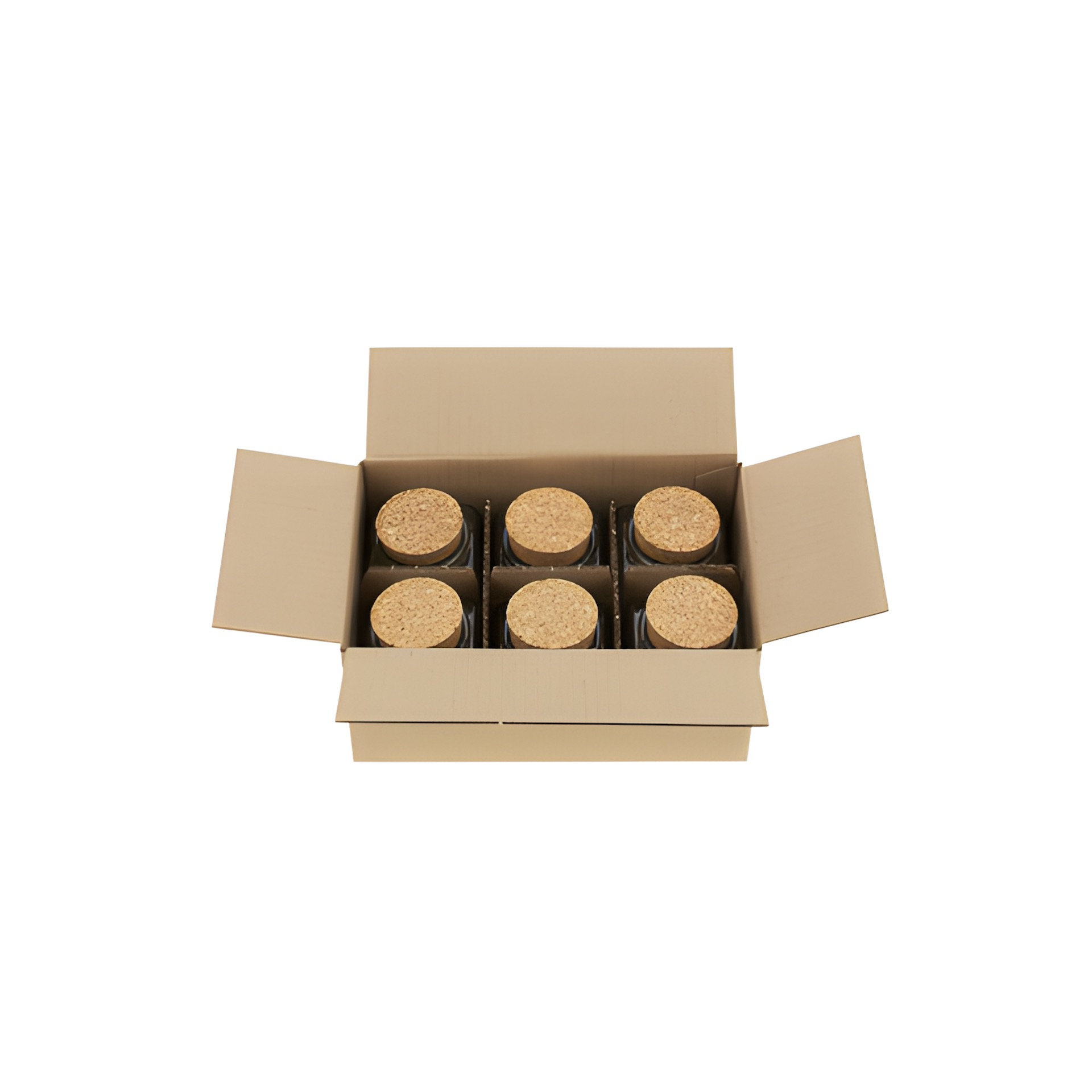 Automatikkarton 216 x 132 x 95 mm, 6er Gefache