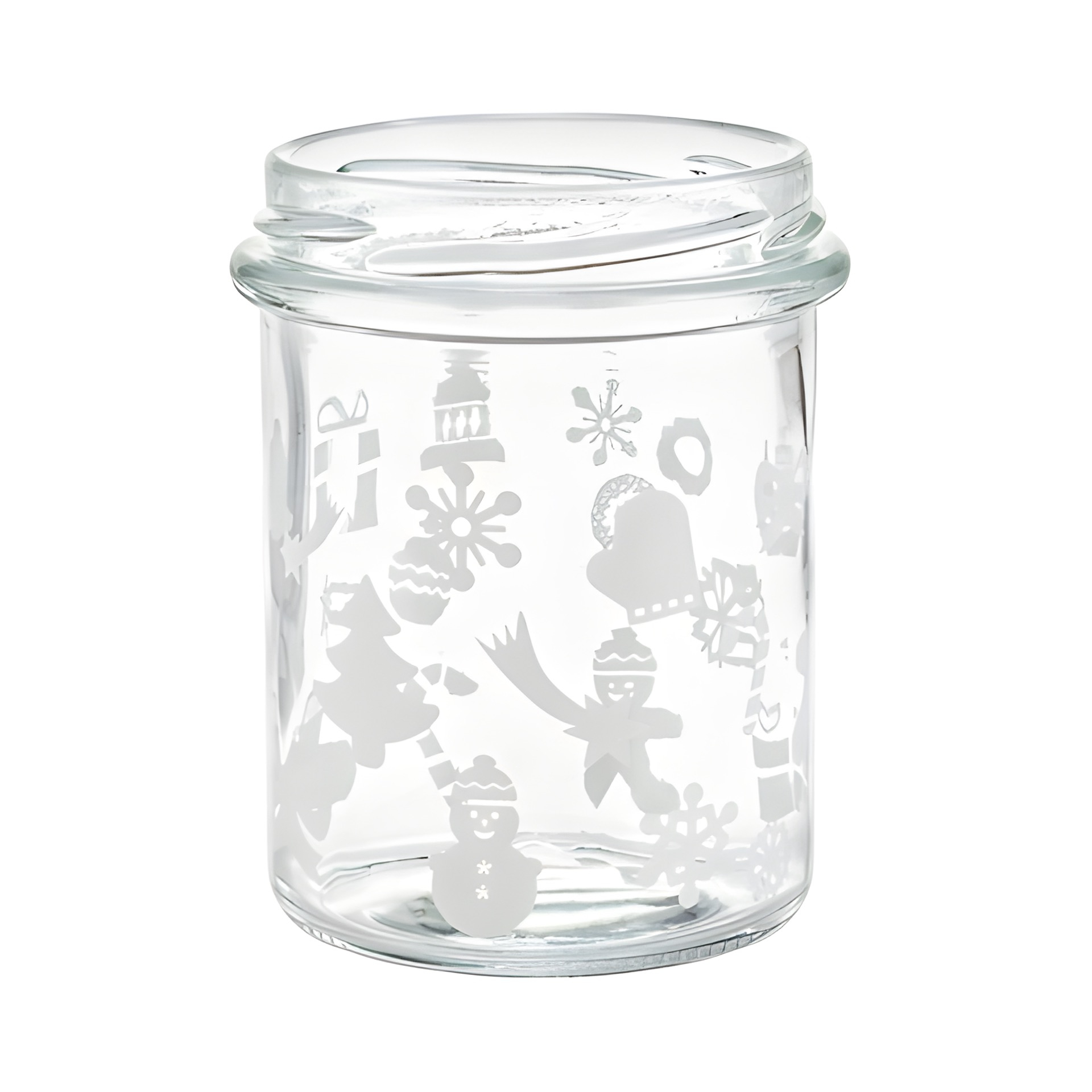 Sturzglas 215 ml 'Wintermotiv'