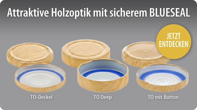 BLUESEAL Deckel in Holzdekor