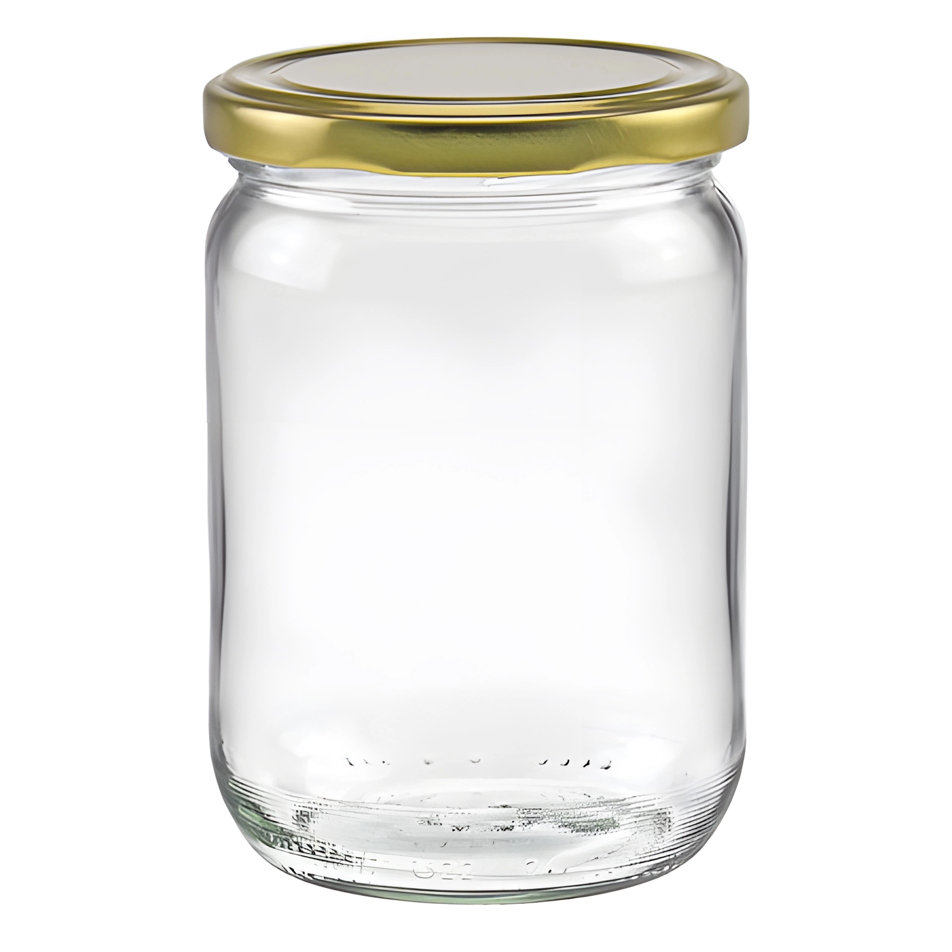 Rundglas 565 ml (Karton, 90 Stück)