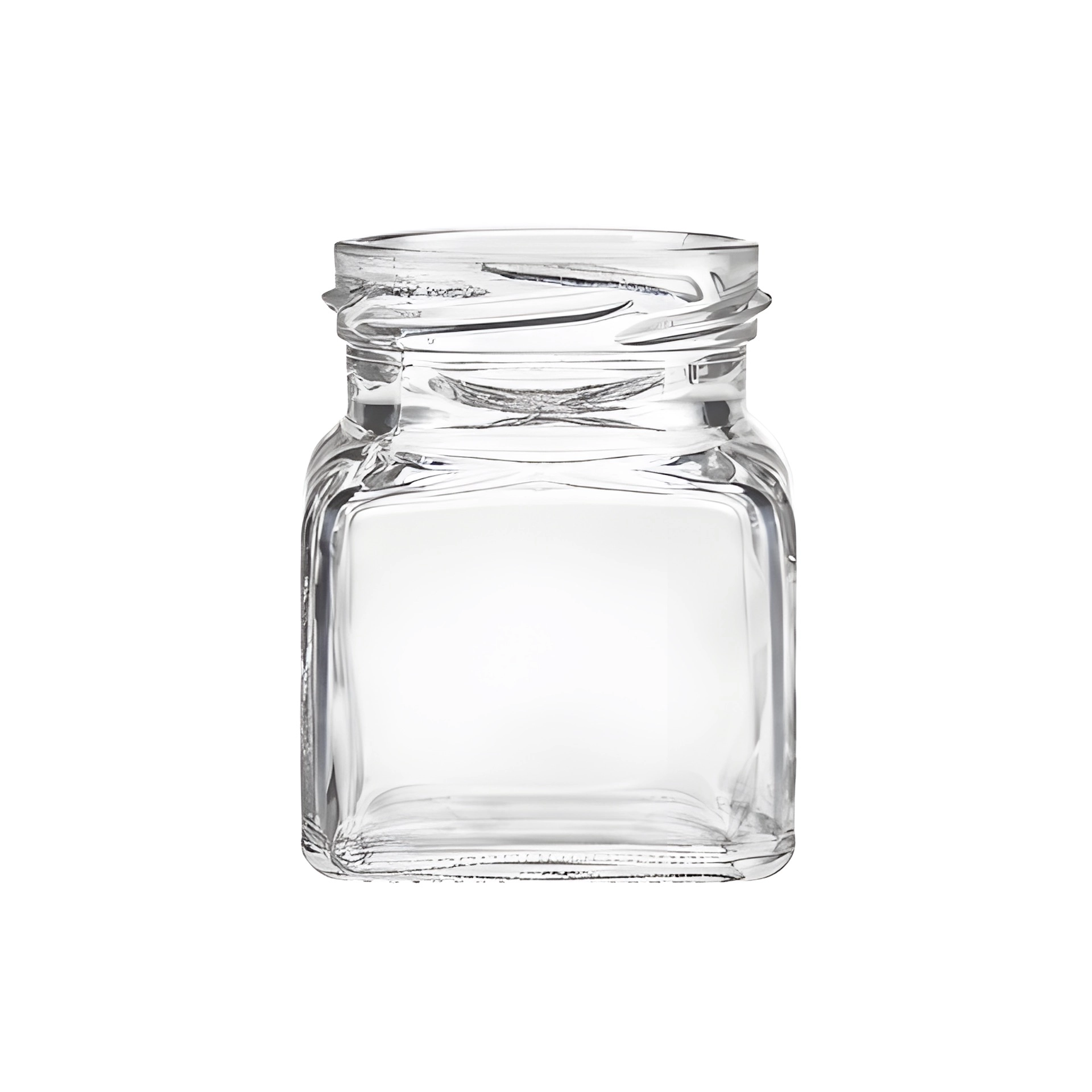Quadratglas 120 ml