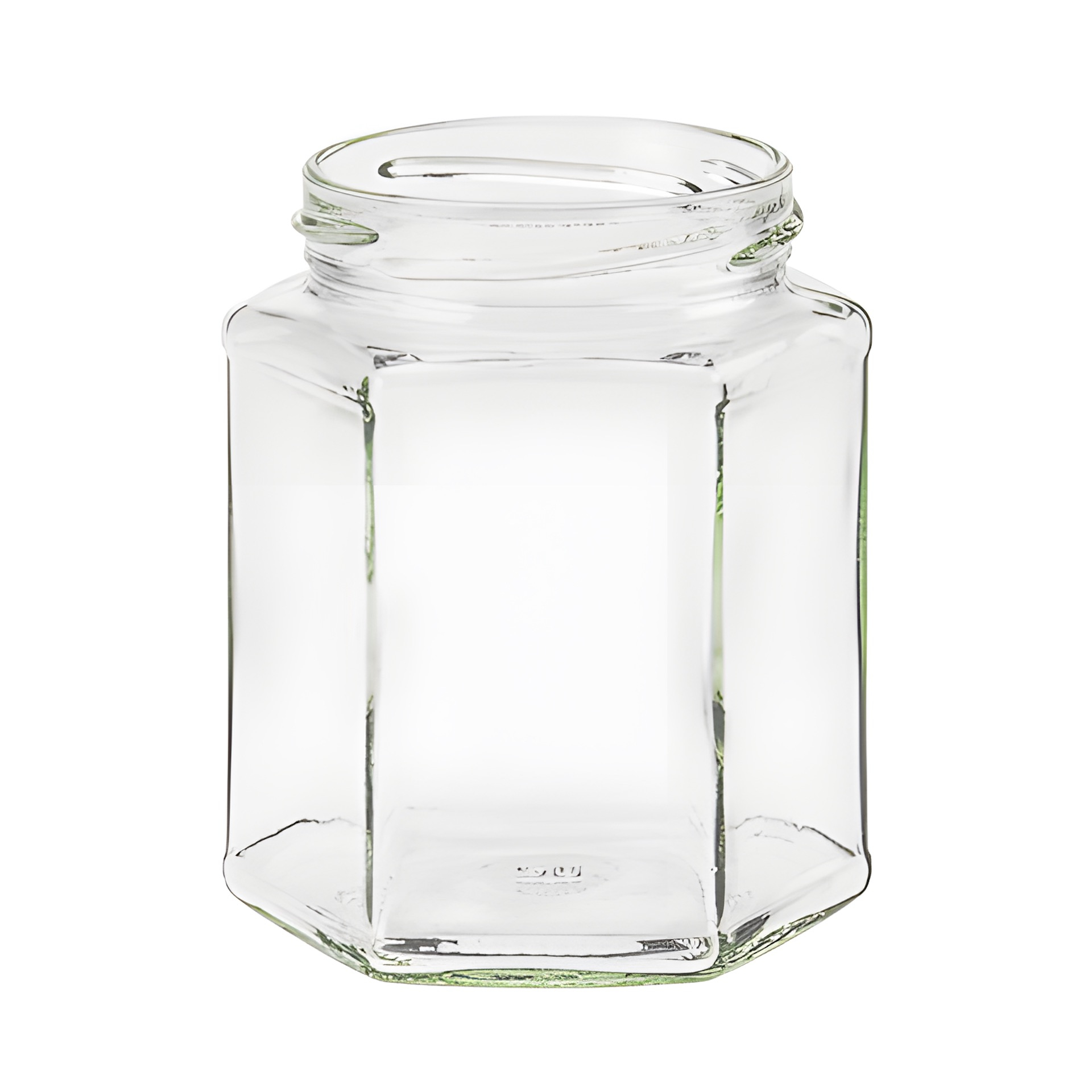 Sechskantglas 324 ml (Karton, 90 Stück)