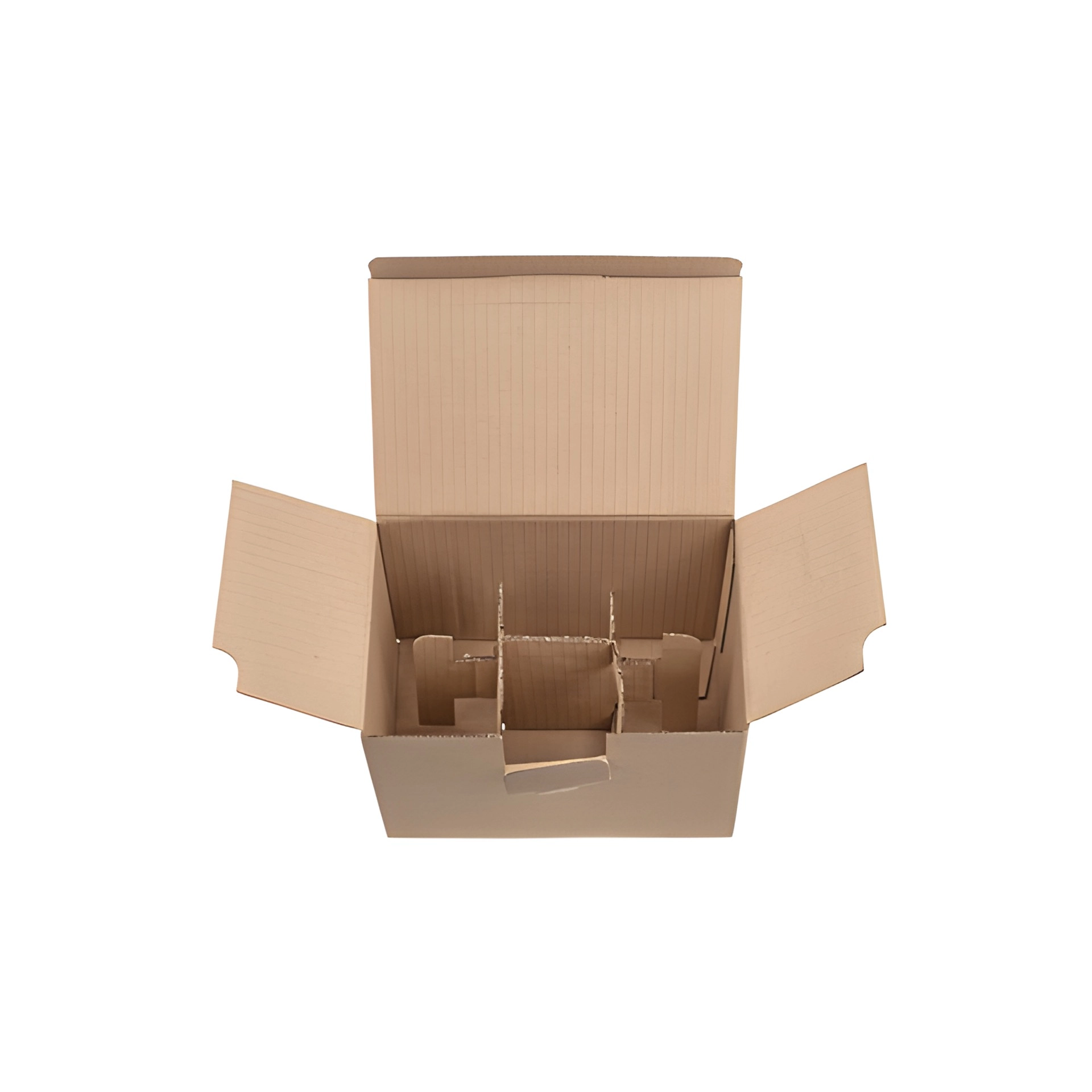 Automatikkarton 183 x 122 x 115 mm, 6er Gefache (Bündel, 10 Stück)
