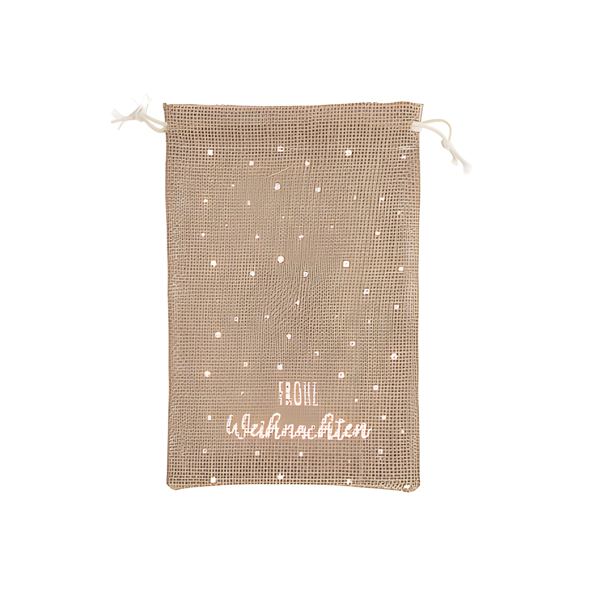 Jutebeutel 'Weihnachten', 16 x 23 cm