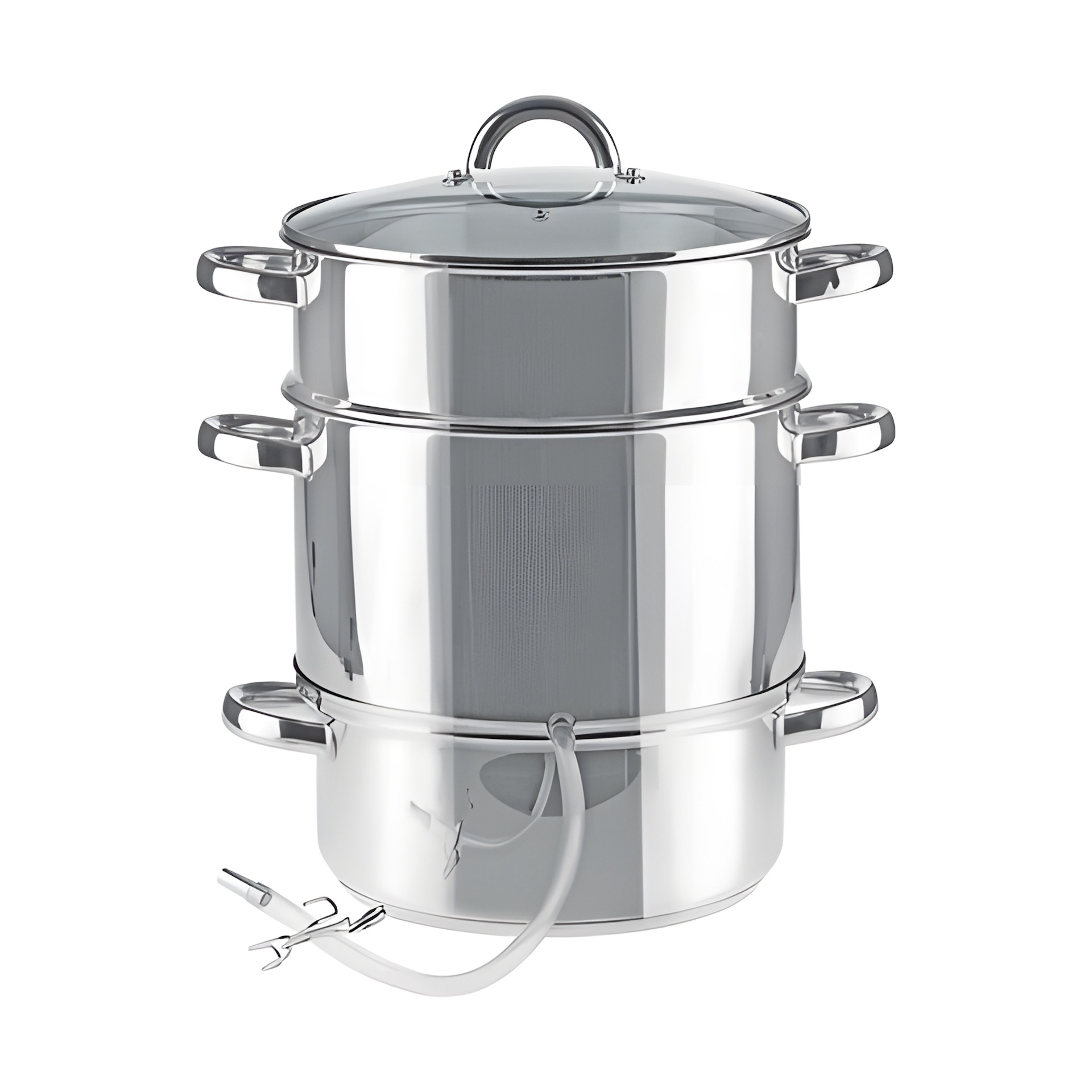 Entsafter 7 Liter Edelstahl ELO