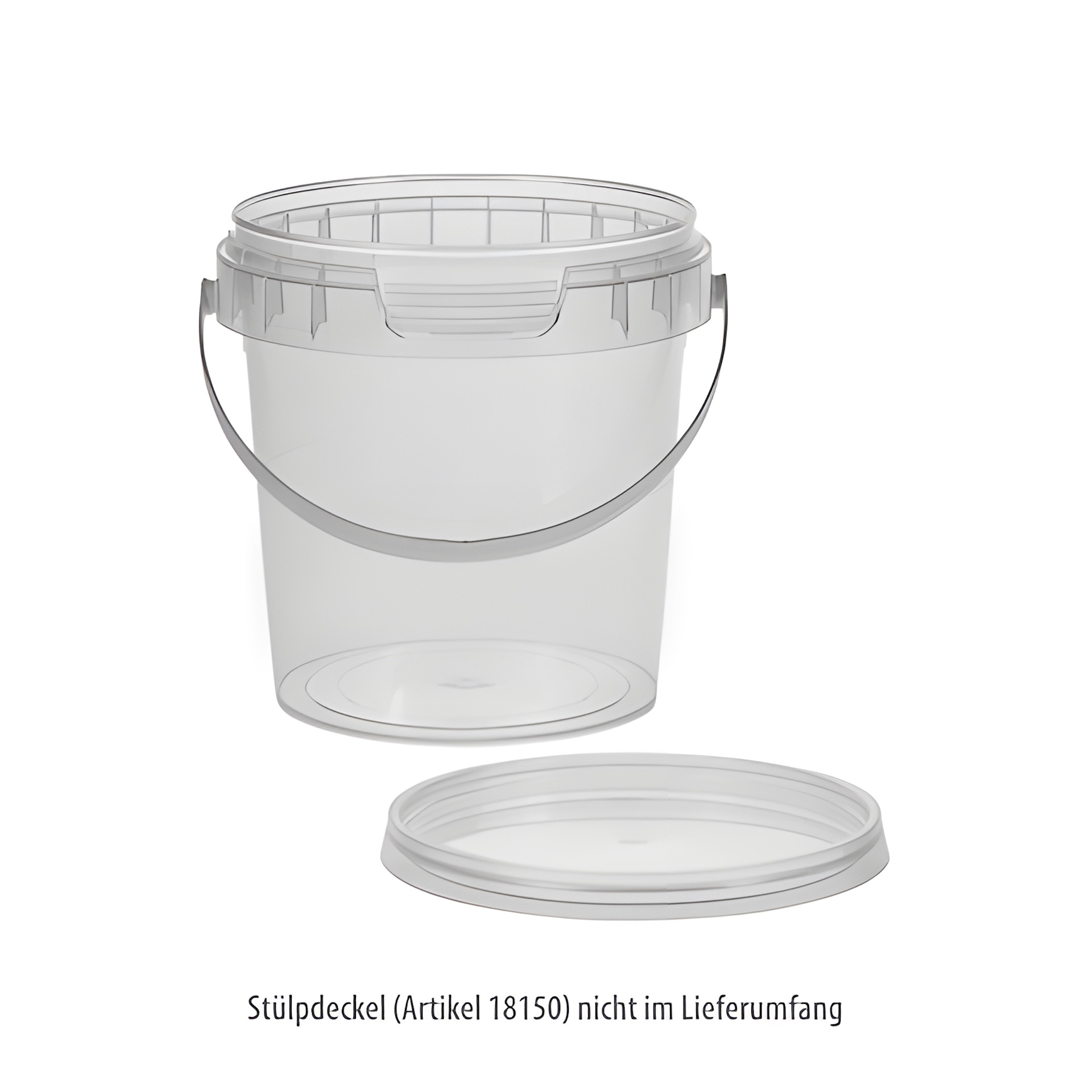 Rundeimer 600 ml mit Henkel