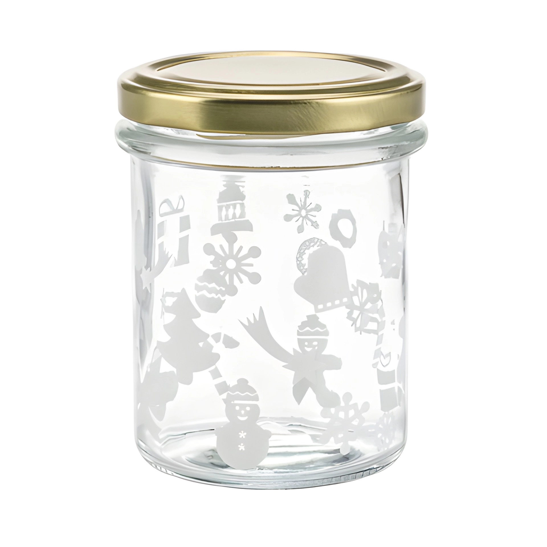 Sturzglas 215 ml 'Wintermotiv'
