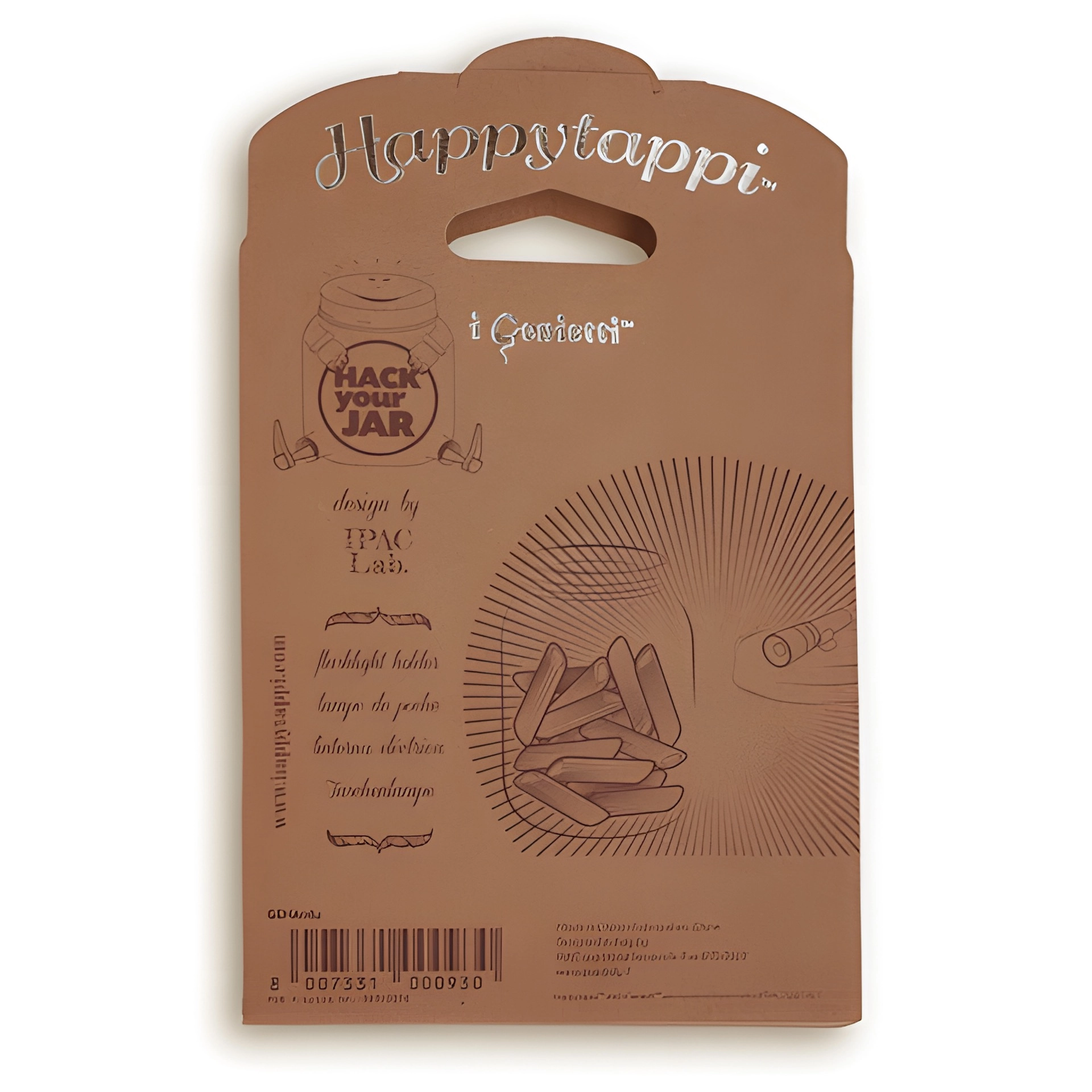 HappyTappi CT 70 mit Taschenlampe (Karton, 6 Stück)