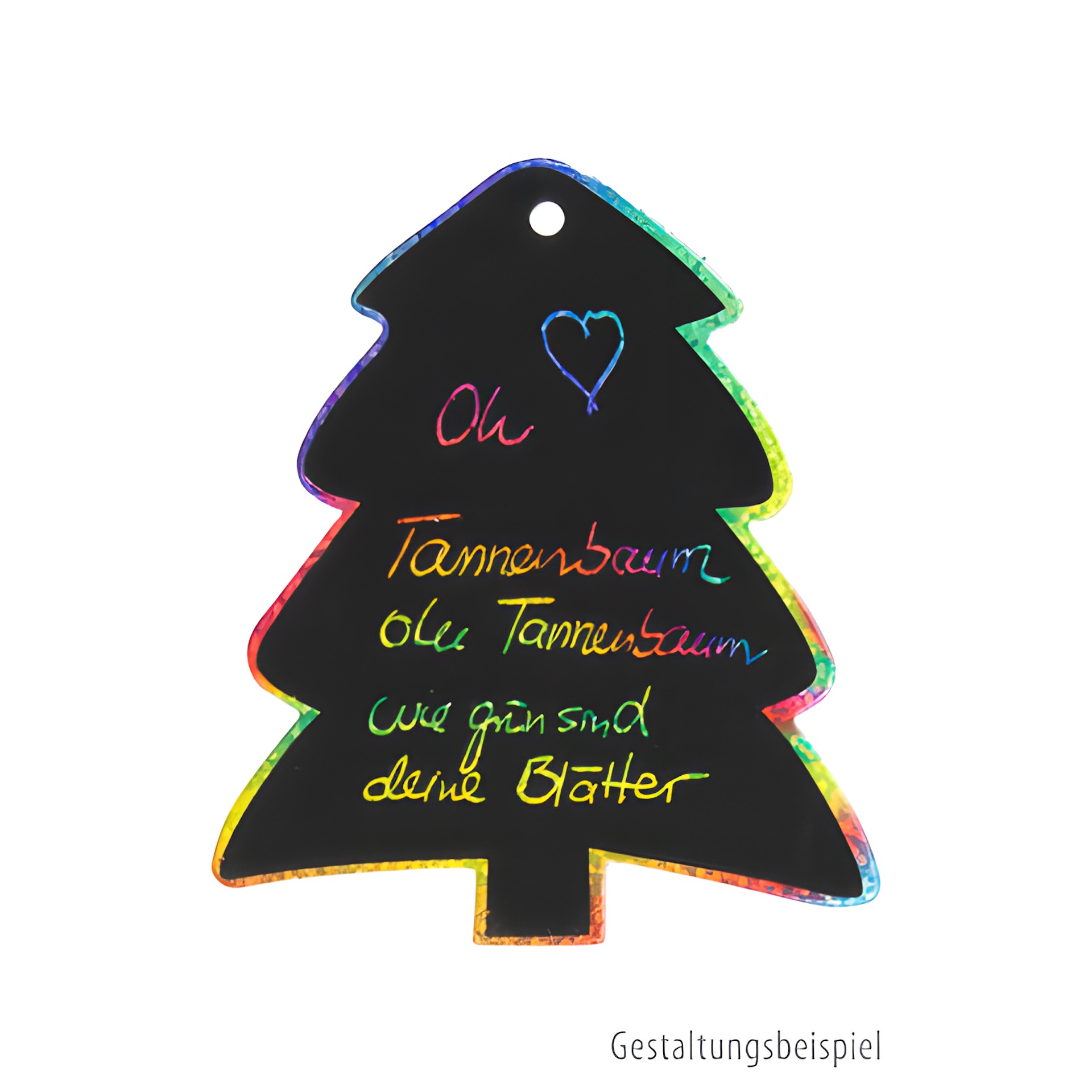 Kratzpapieranhänger-Set 'Wintermotive', 13-teilig