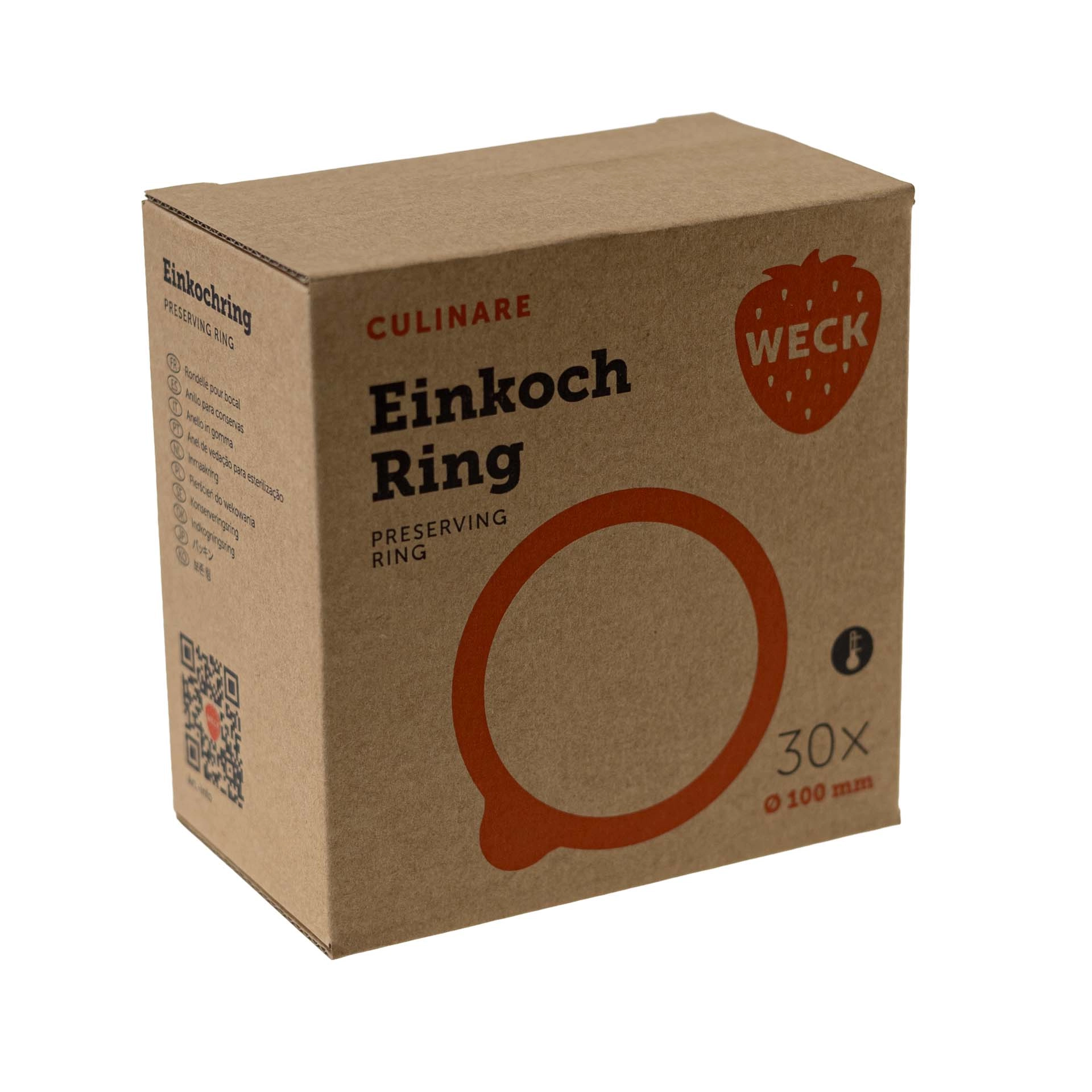 WECK Culinare Einkochring Ø 100 mm, 30 Stück