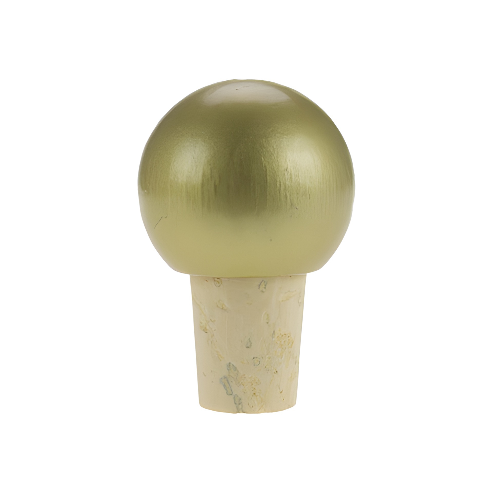 Deko-Korken 13/15 mit Holzkugel gold Ø 28 mm