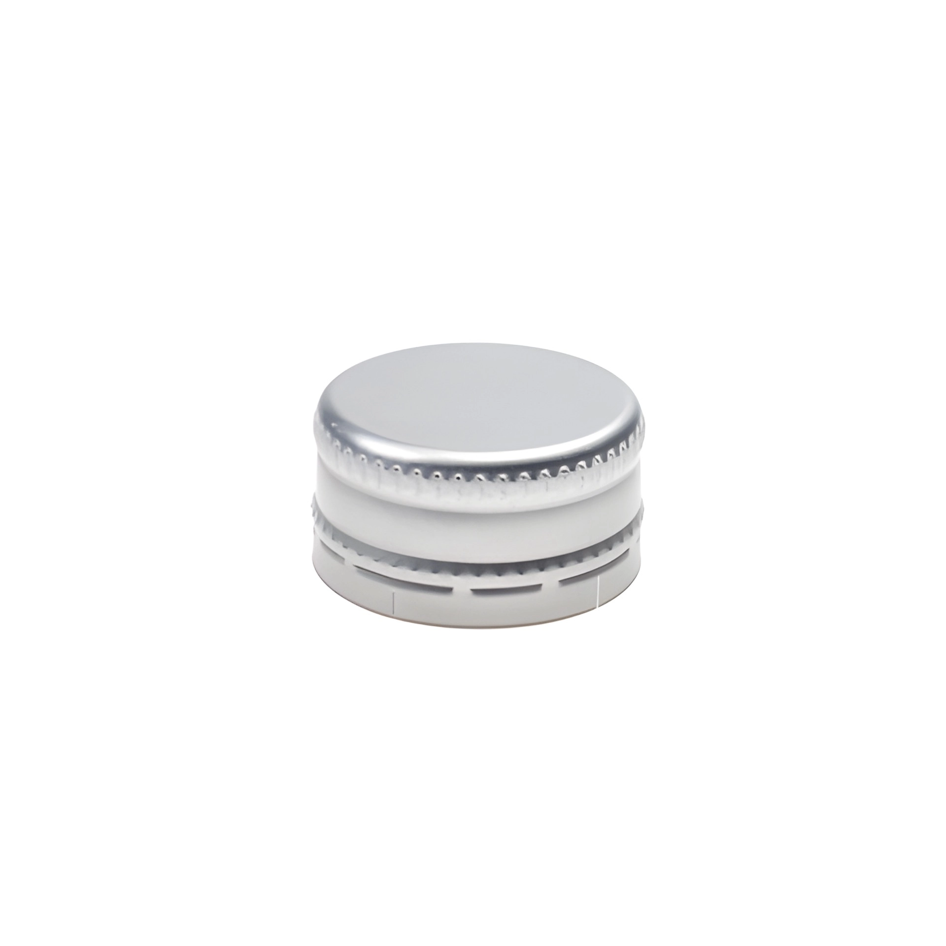 PP 28 silber Aluminium ohne Gewinde mit Originalitätsring