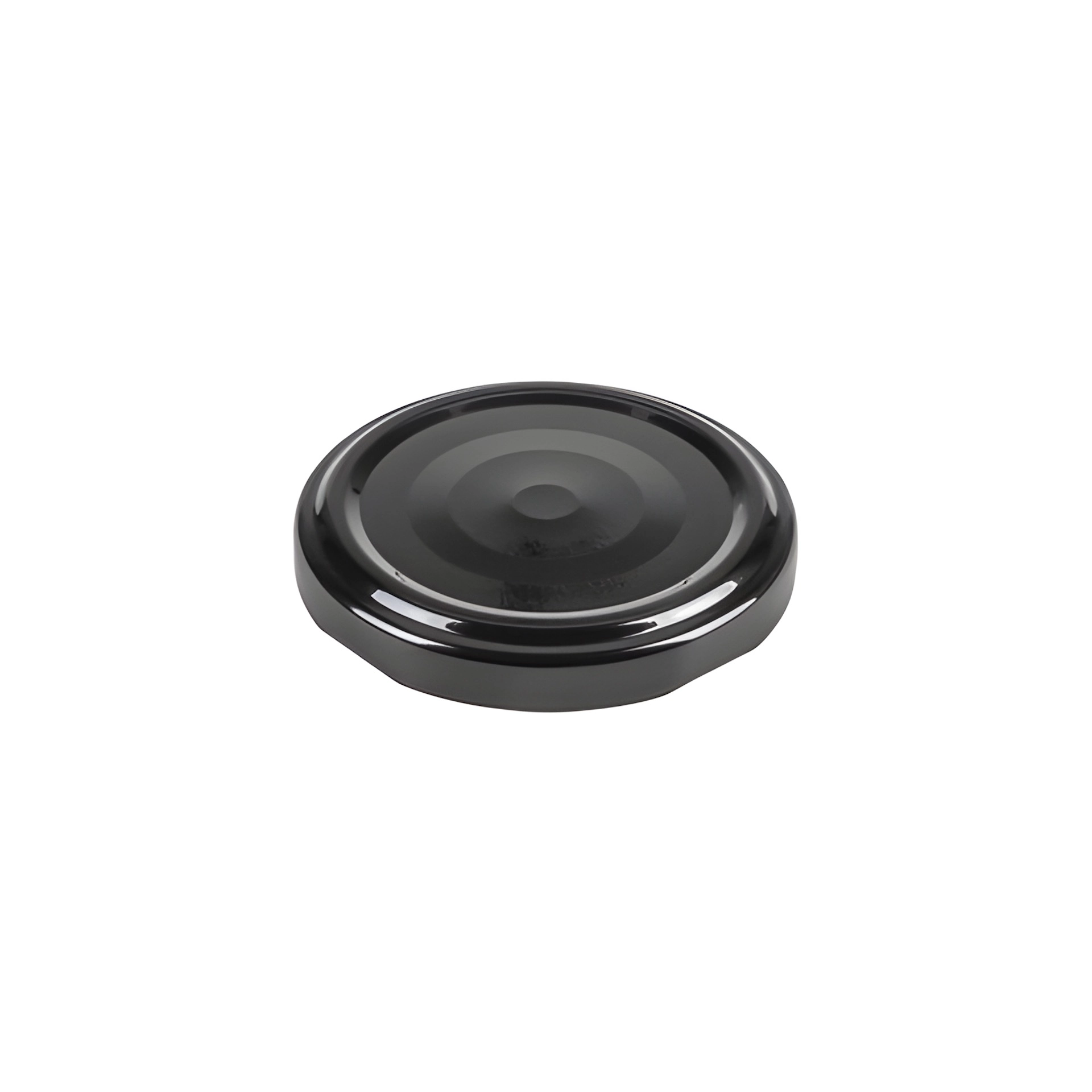 TO 58 schwarz past. mit Button (Beutel, 100 Stück)