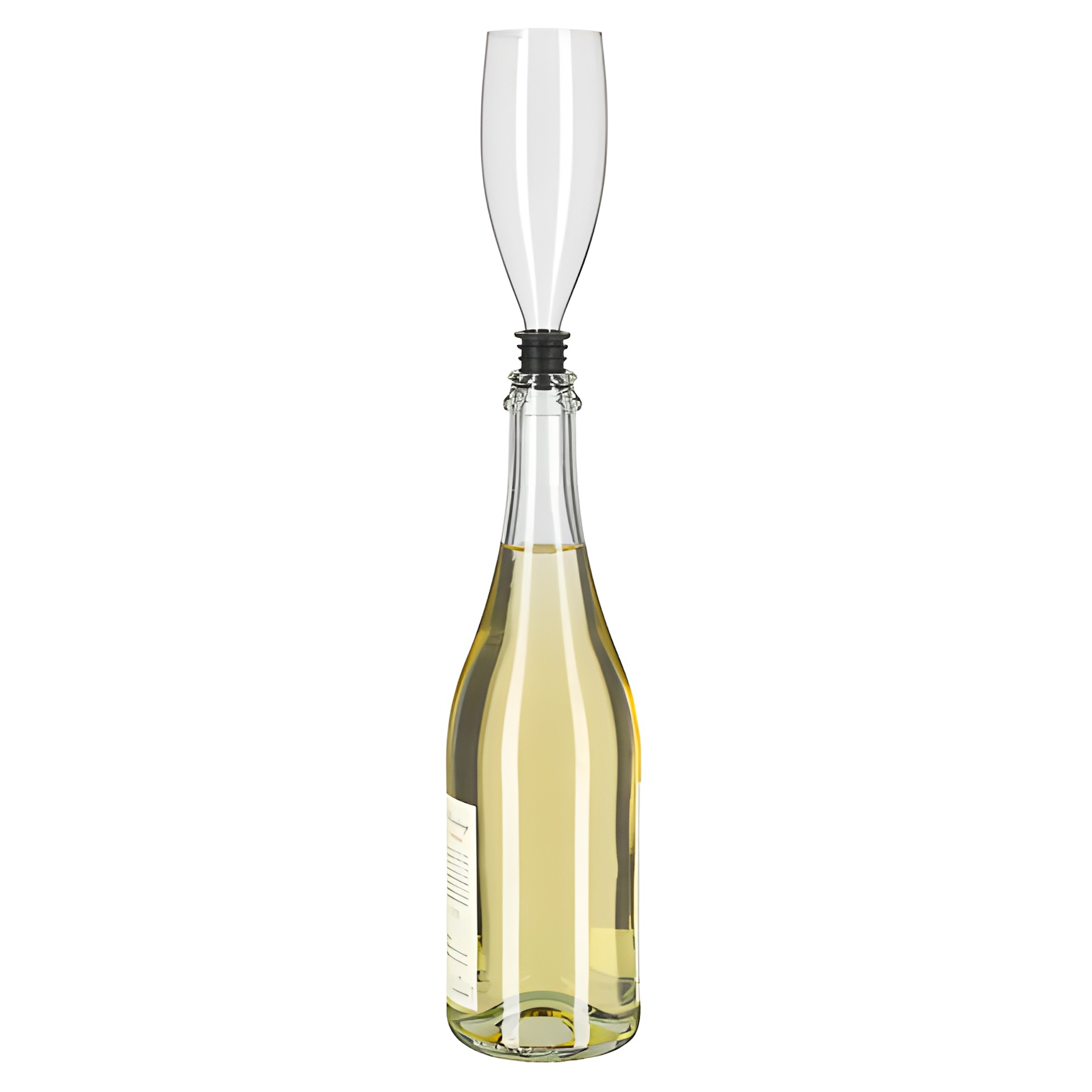 Flaschenaufsatz 'Sektglas', 16 cm