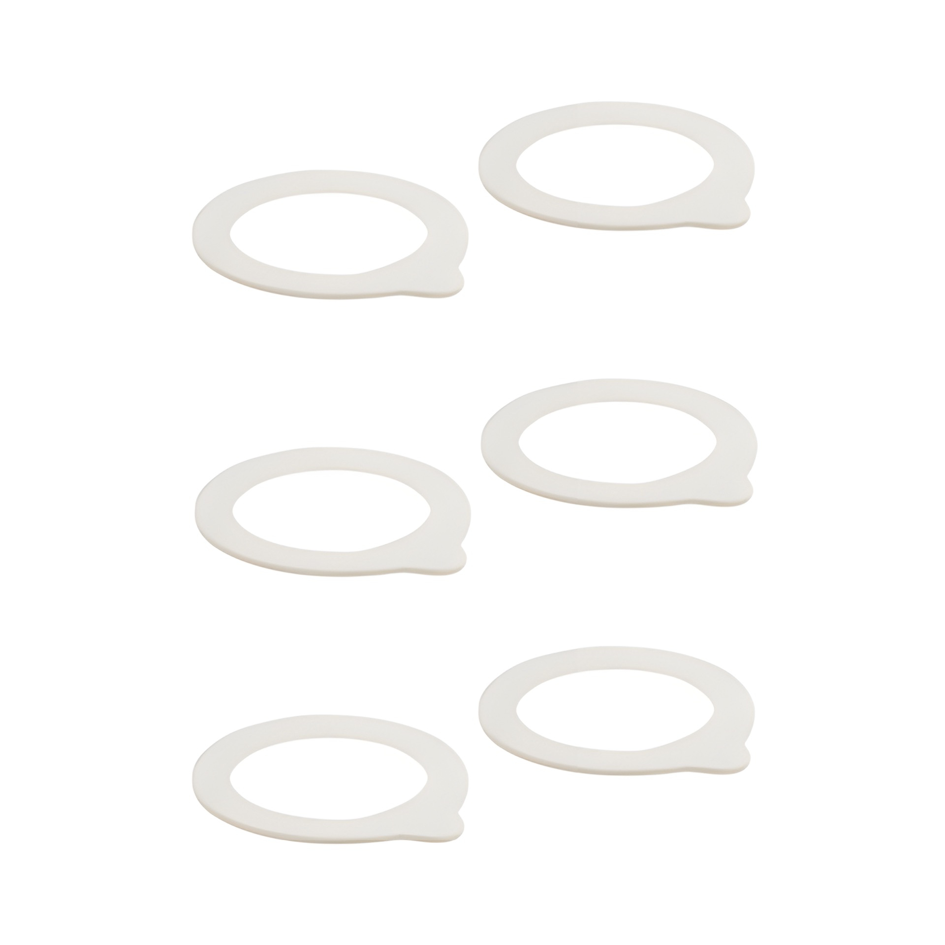 Dichtungsring 68 x 94 mm weiß, 6 Stück
