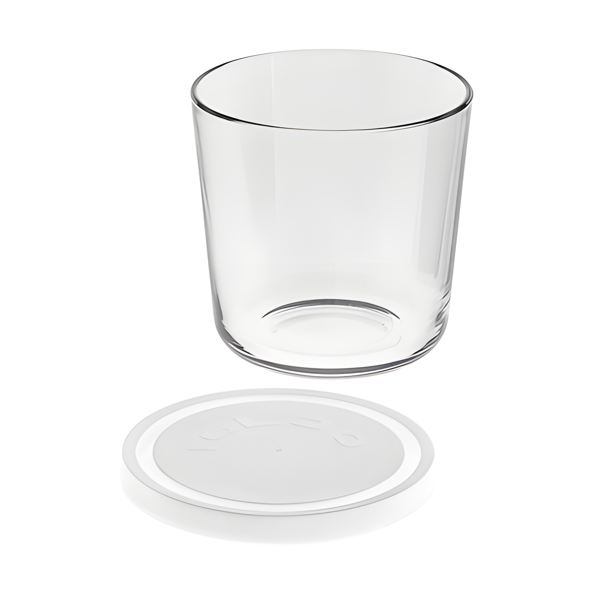 Servierglas 'Igloo' 750 ml mit Deckel, weiß (Karton, 12 Stück)
