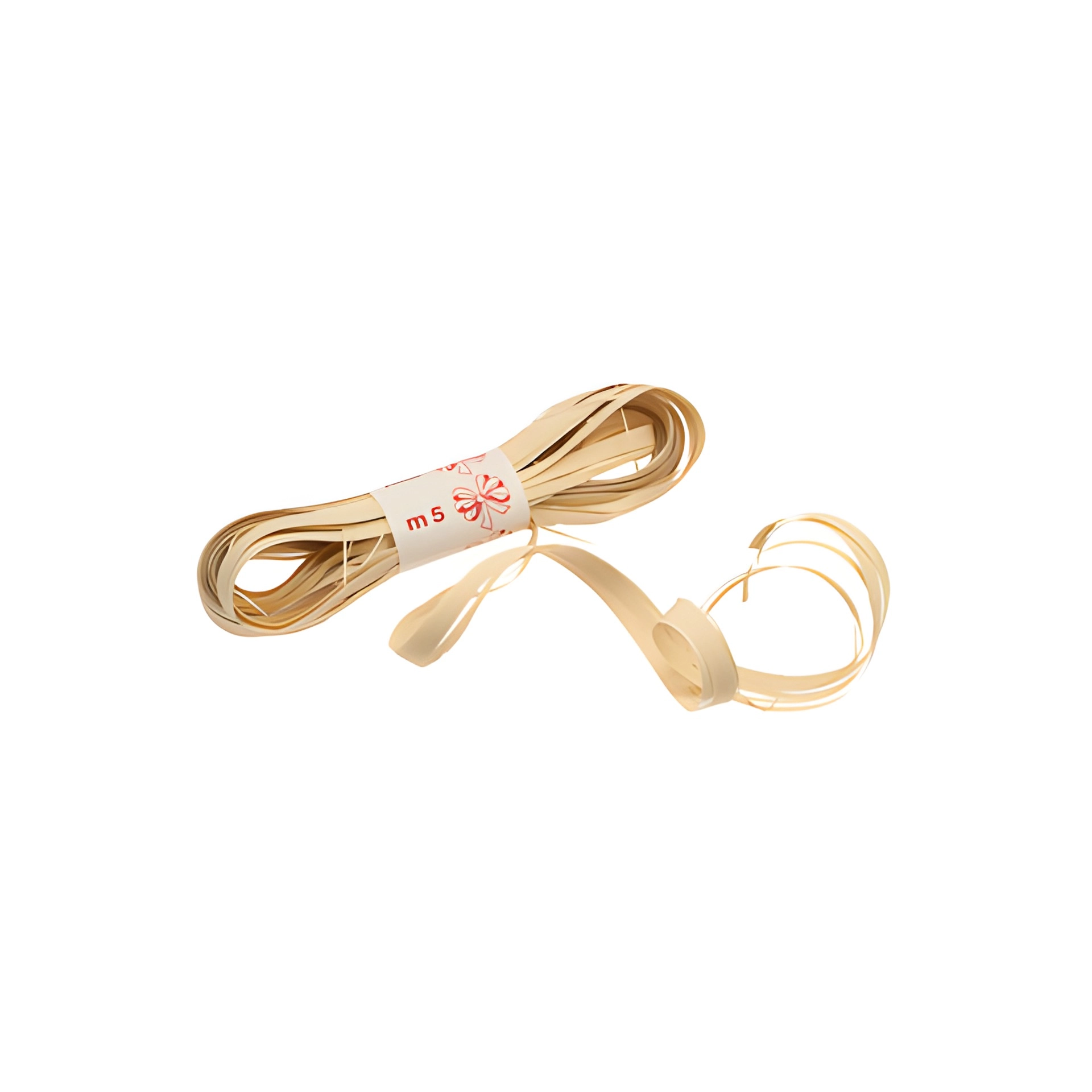 Faser-Raffia 5 m, creme