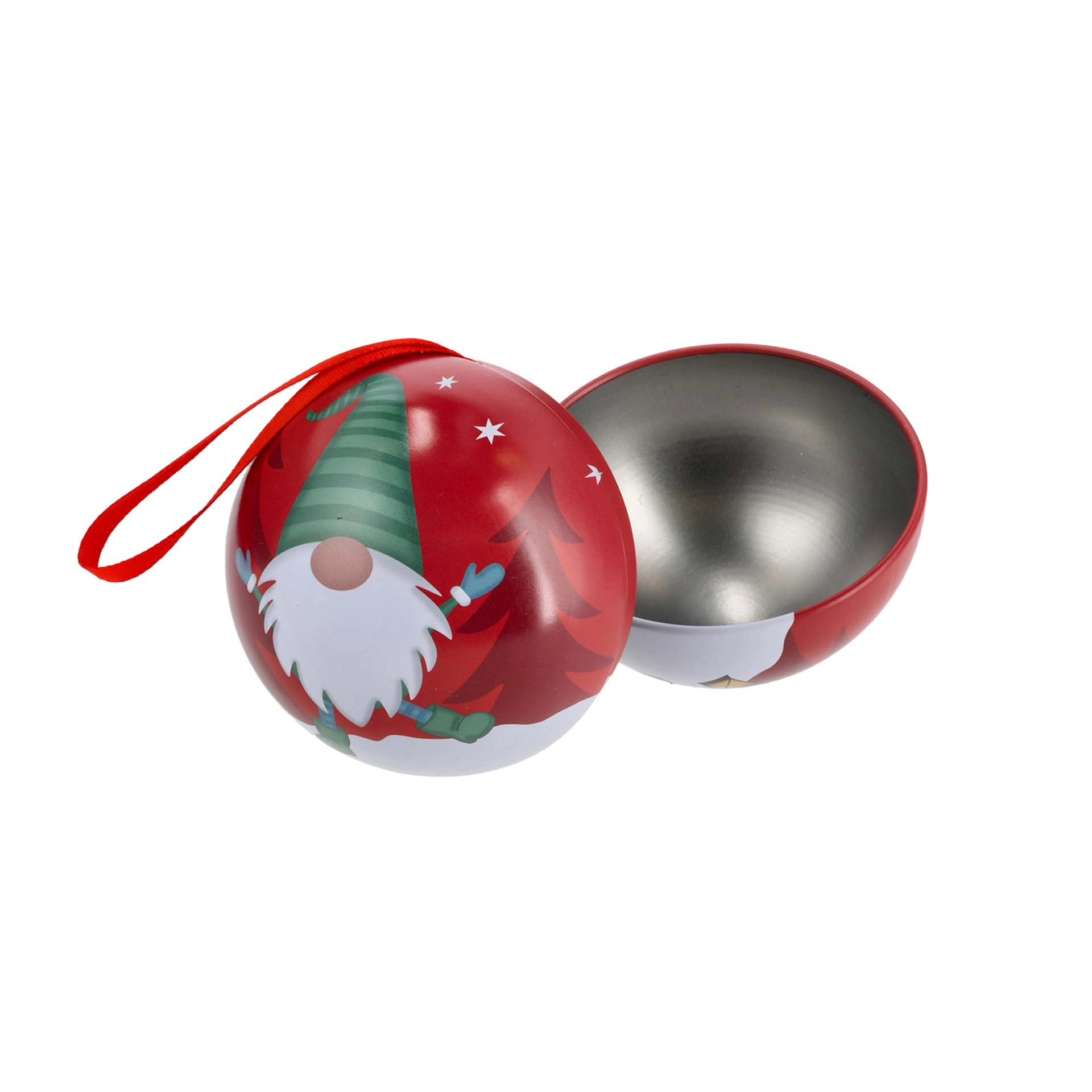 Weihnachtskugel zum Befüllen 'Wichtel'