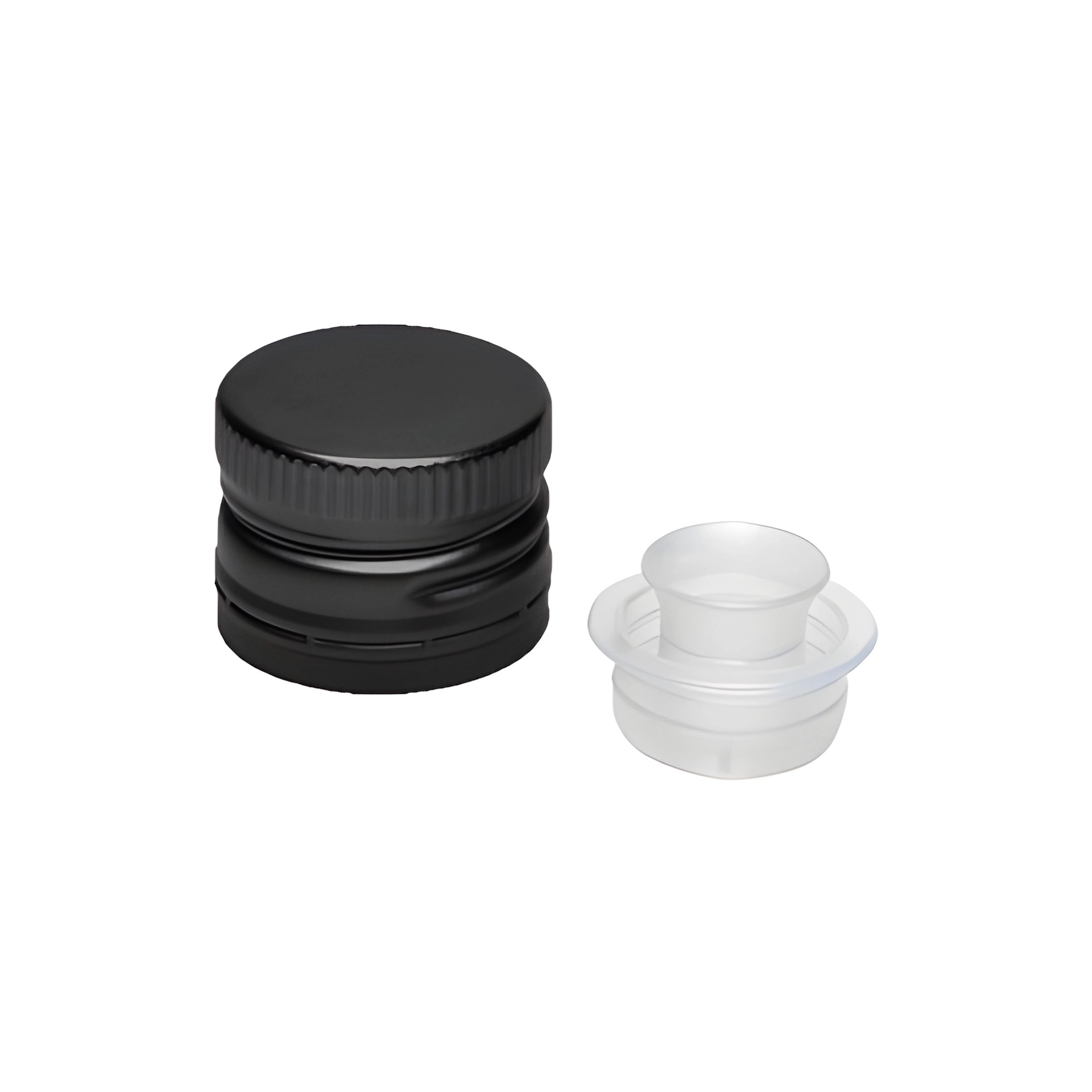 PP 31,5 schwarz Alu. m. Ausg. u. Orig. (Beutel, 100 Stück)