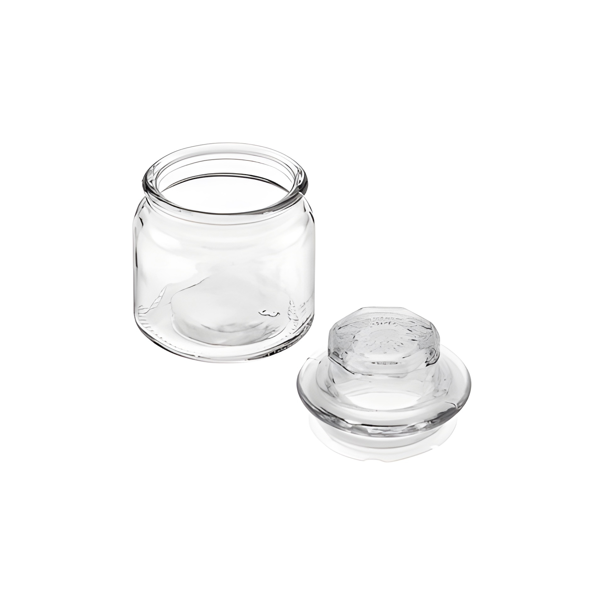 Vorratsglas   90 ml mit Glasstopfen