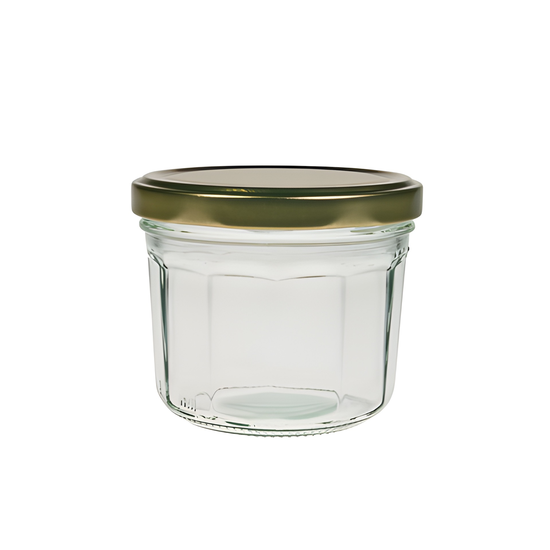 Sturzglas 240 ml mit Facetten (Karton, 105 Stück)