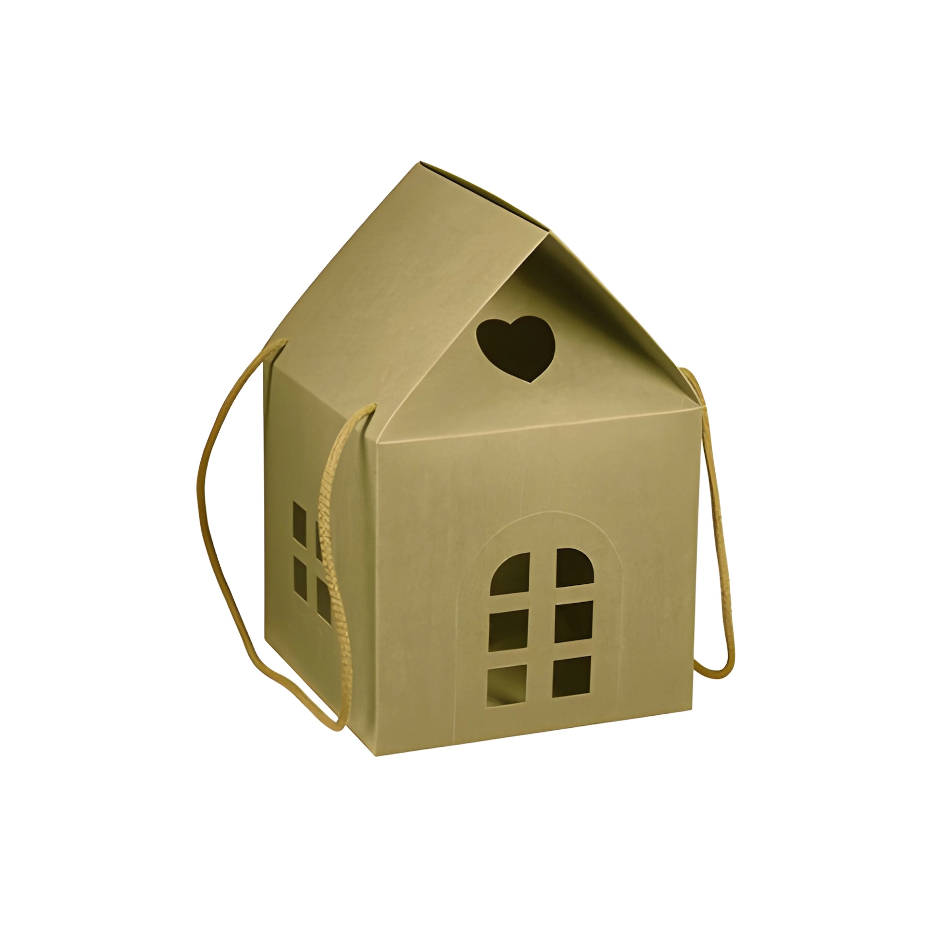 Kartonhaus 200 x 200 x 180 mm natur