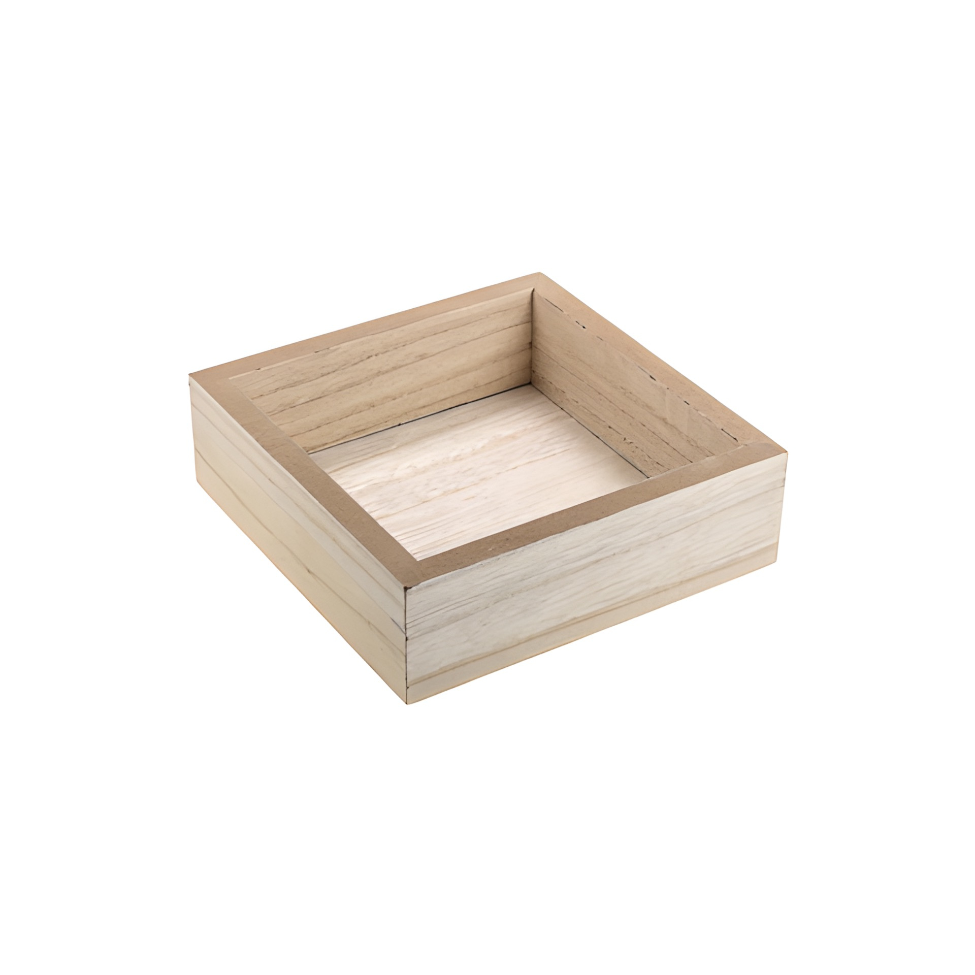 Holzkiste 17 x 17 x 5,3 cm