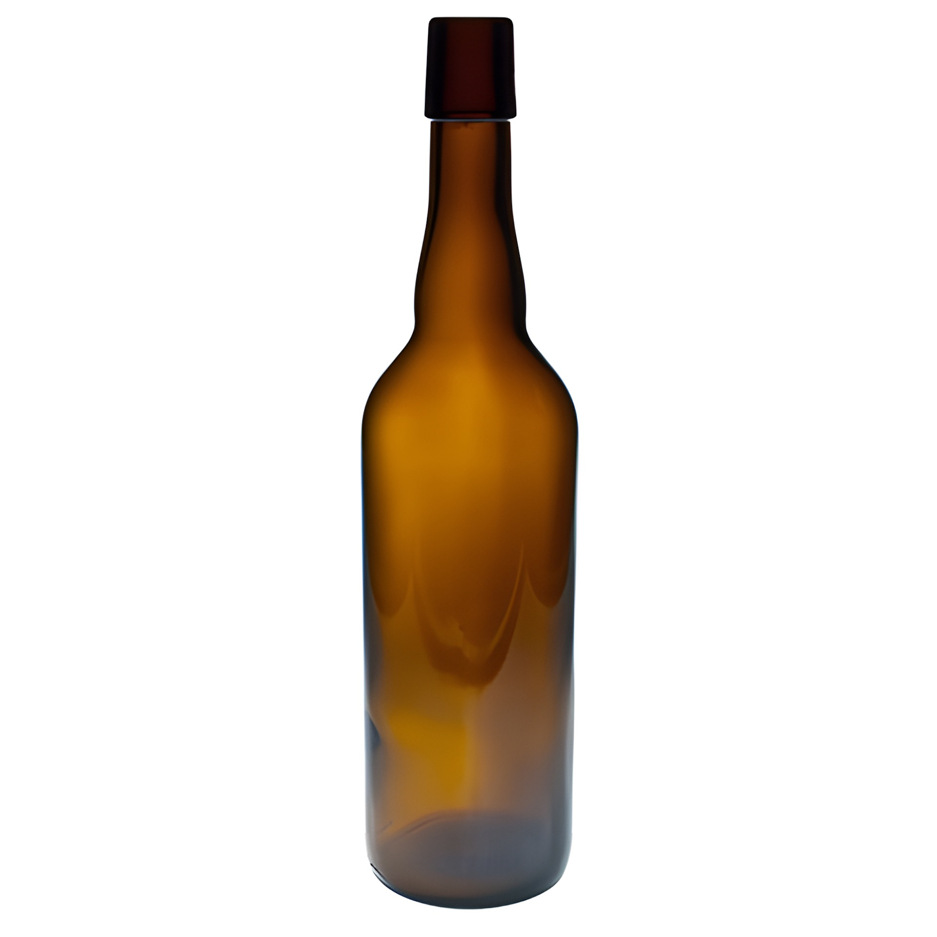 Bügelflasche  750 ml braun