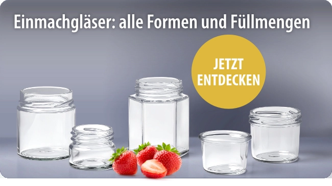 Haltbarmachung, Fruchtverarbeitung, Verpackungsgestaltung