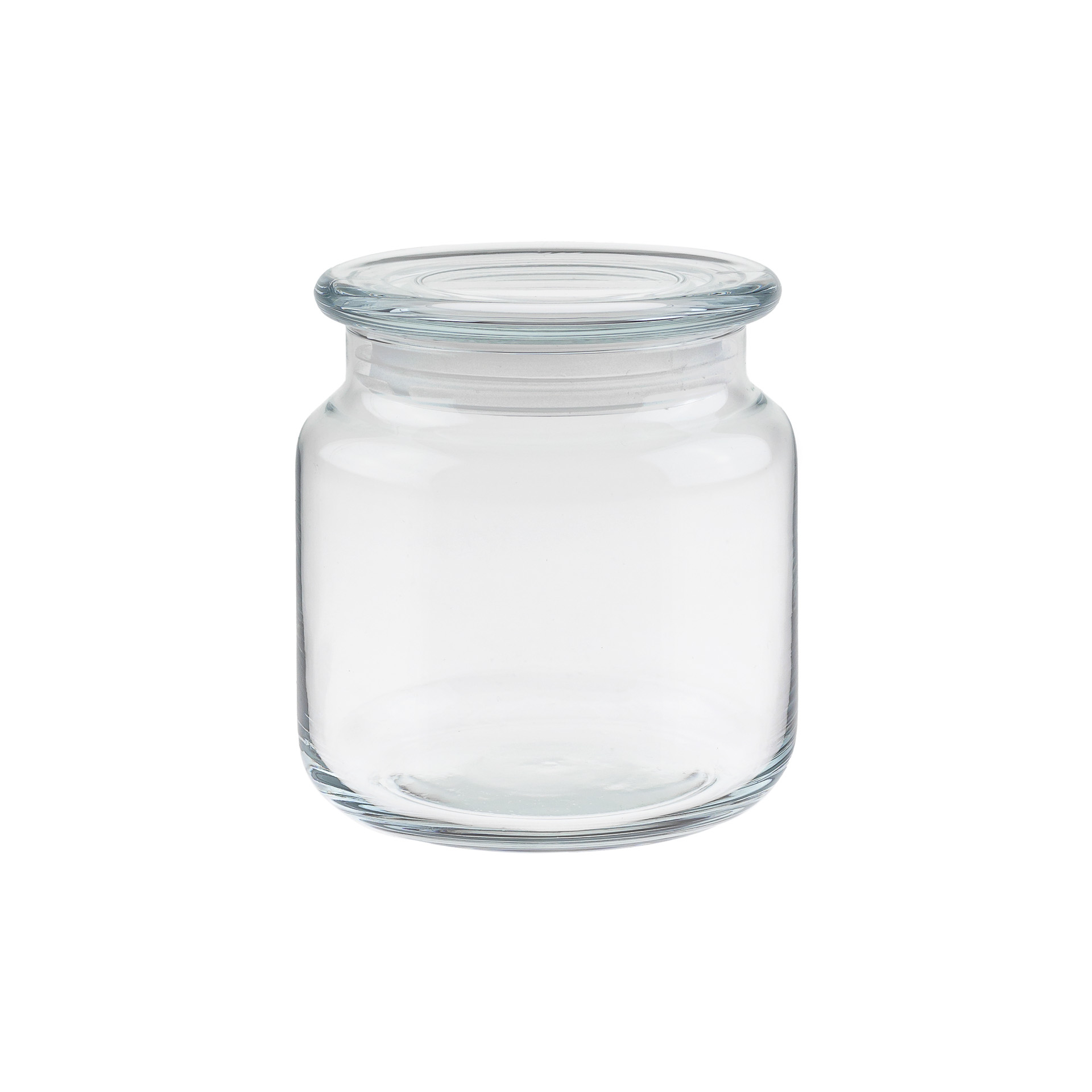 Vorratsglas 'Kalle' 500 ml mit Glasdeckel (Karton, 6 Stück)