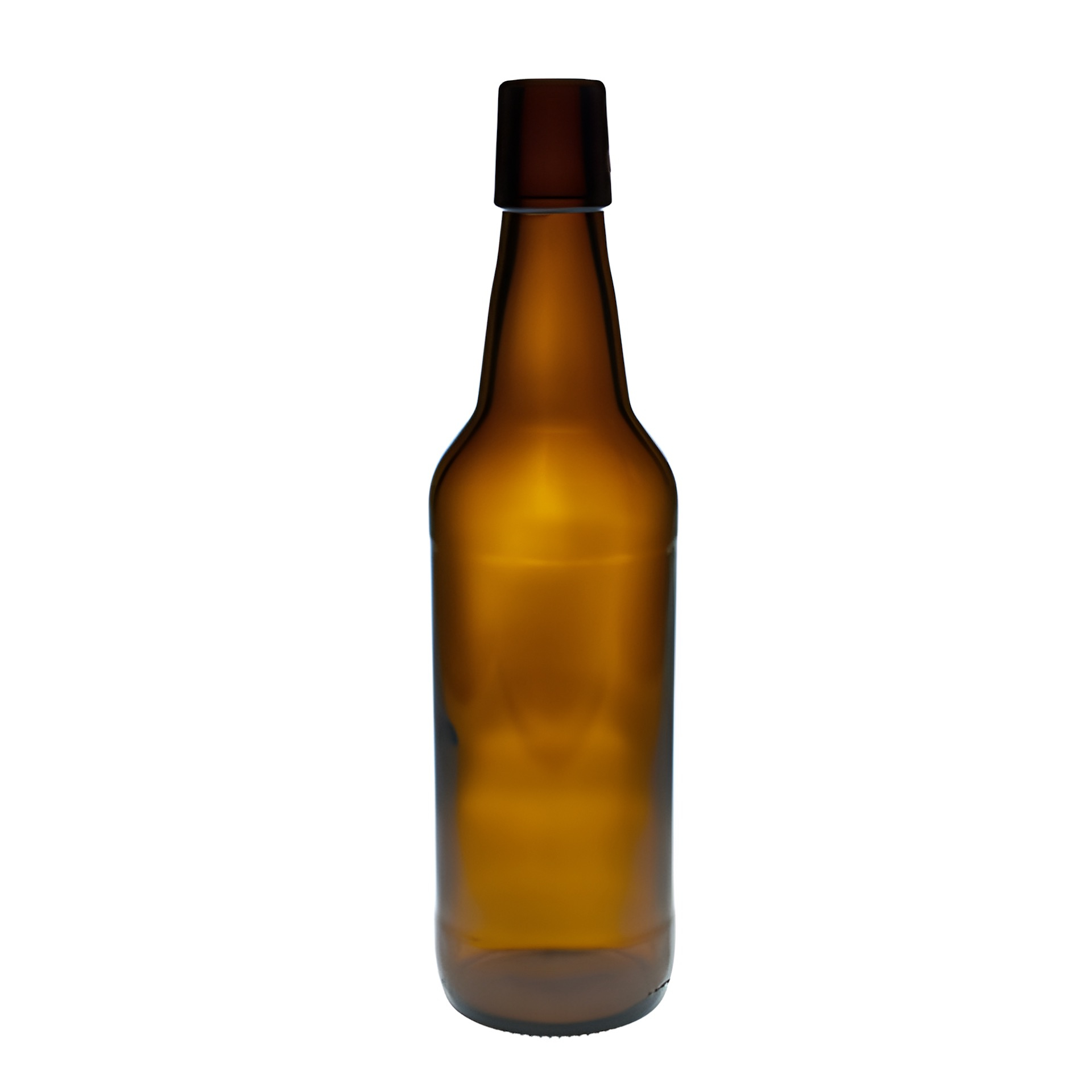 Bügelflasche  500 ml braun