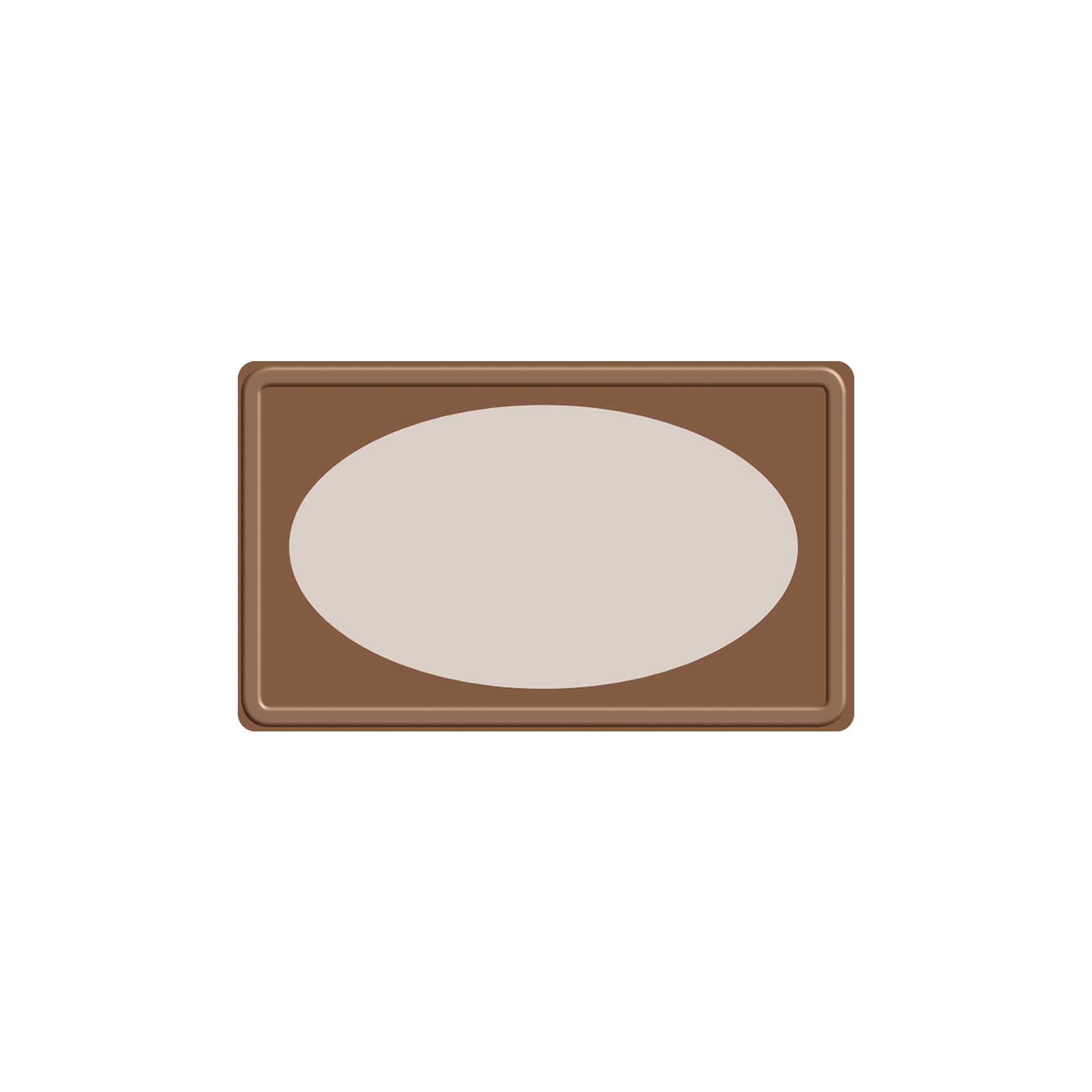Etiketten 63 x 38 mm 'Bronze',  A5, 80 Stück