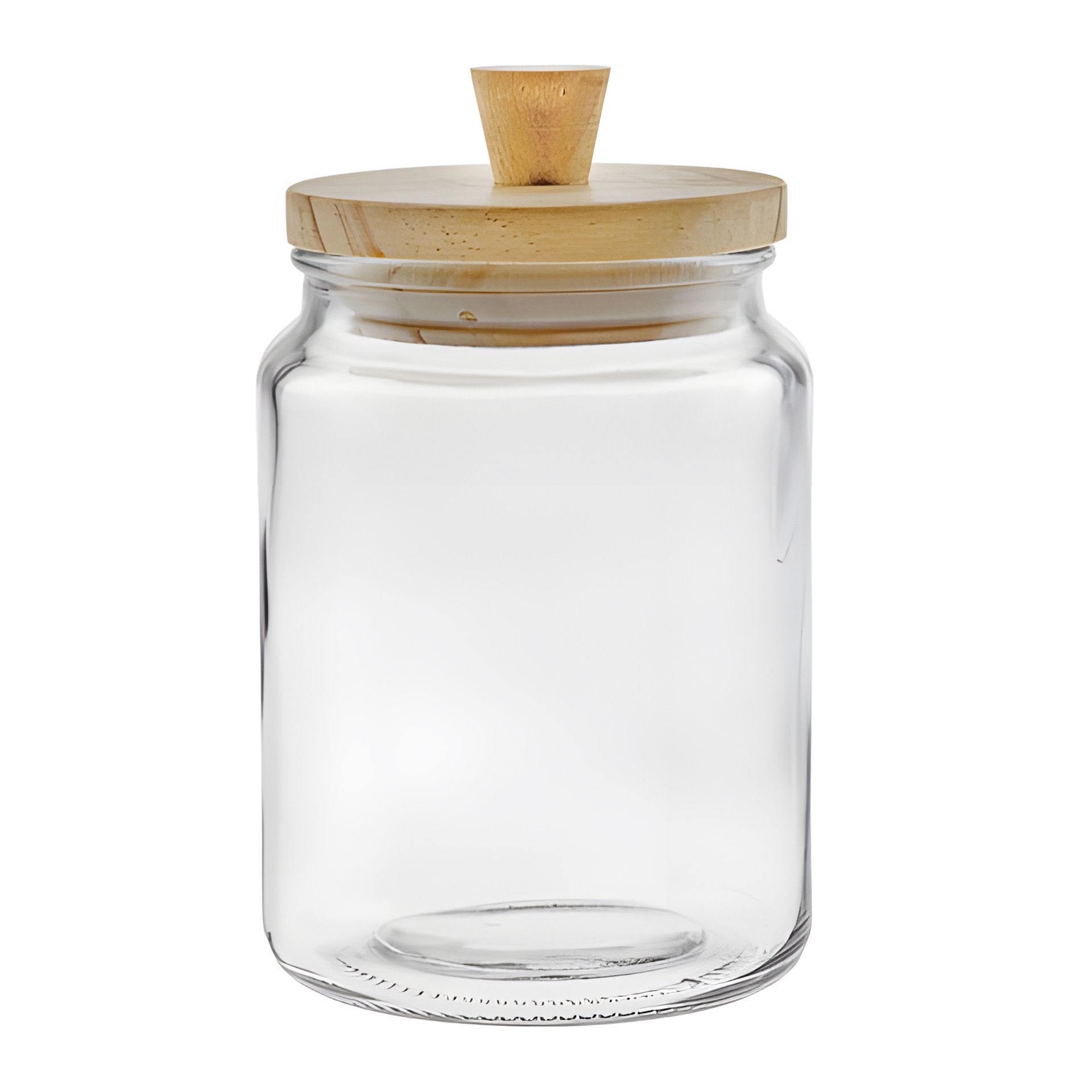 Vorratsglas 680 ml mit Holzdeckel