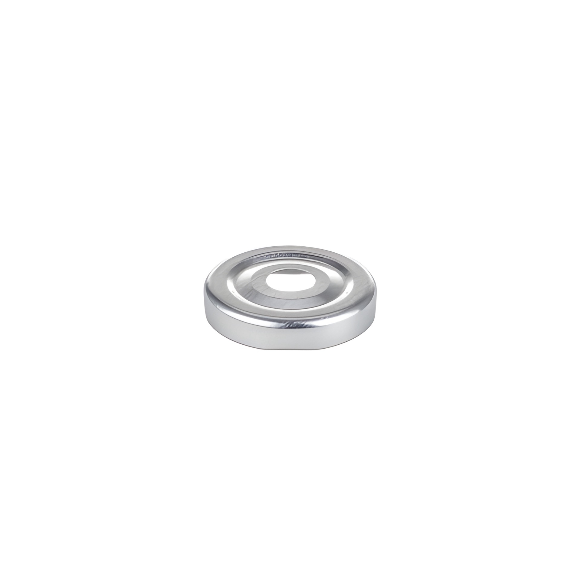 TO 43 Trinkhalmdeckel mit Ø 13 mm Loch, silber (Karton, 3300 Stück)