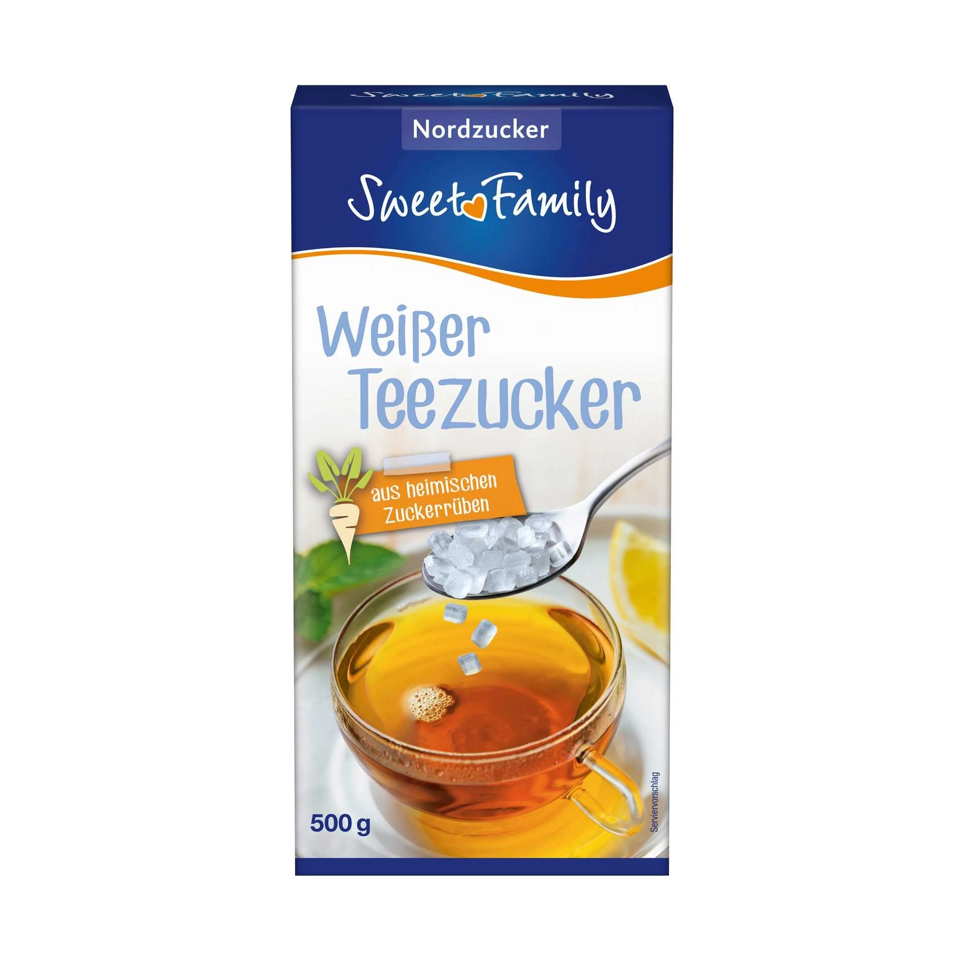 Weißer Teezucker, 500 g