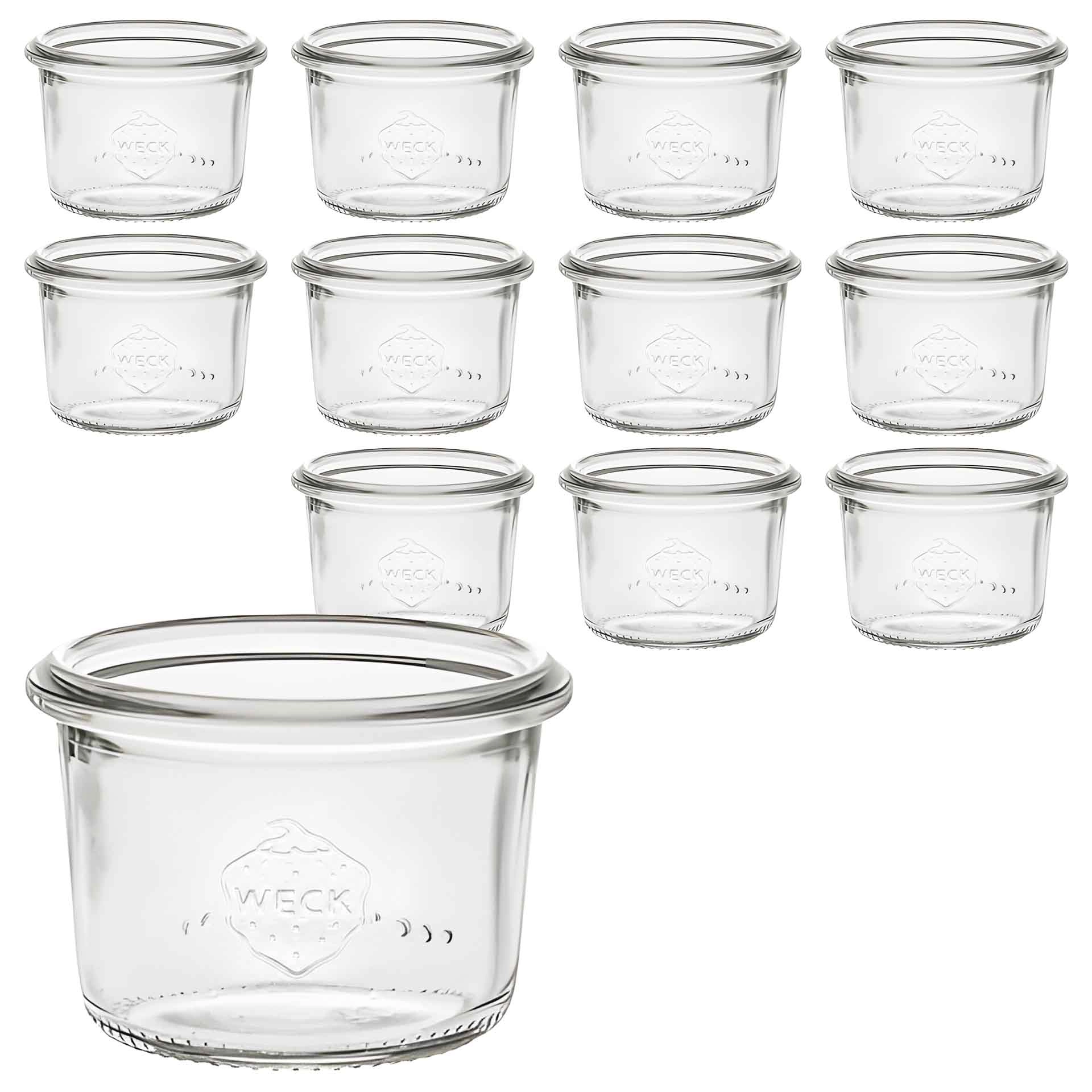 WECK Culinare Sturzglas 65 ml, 12er Karton