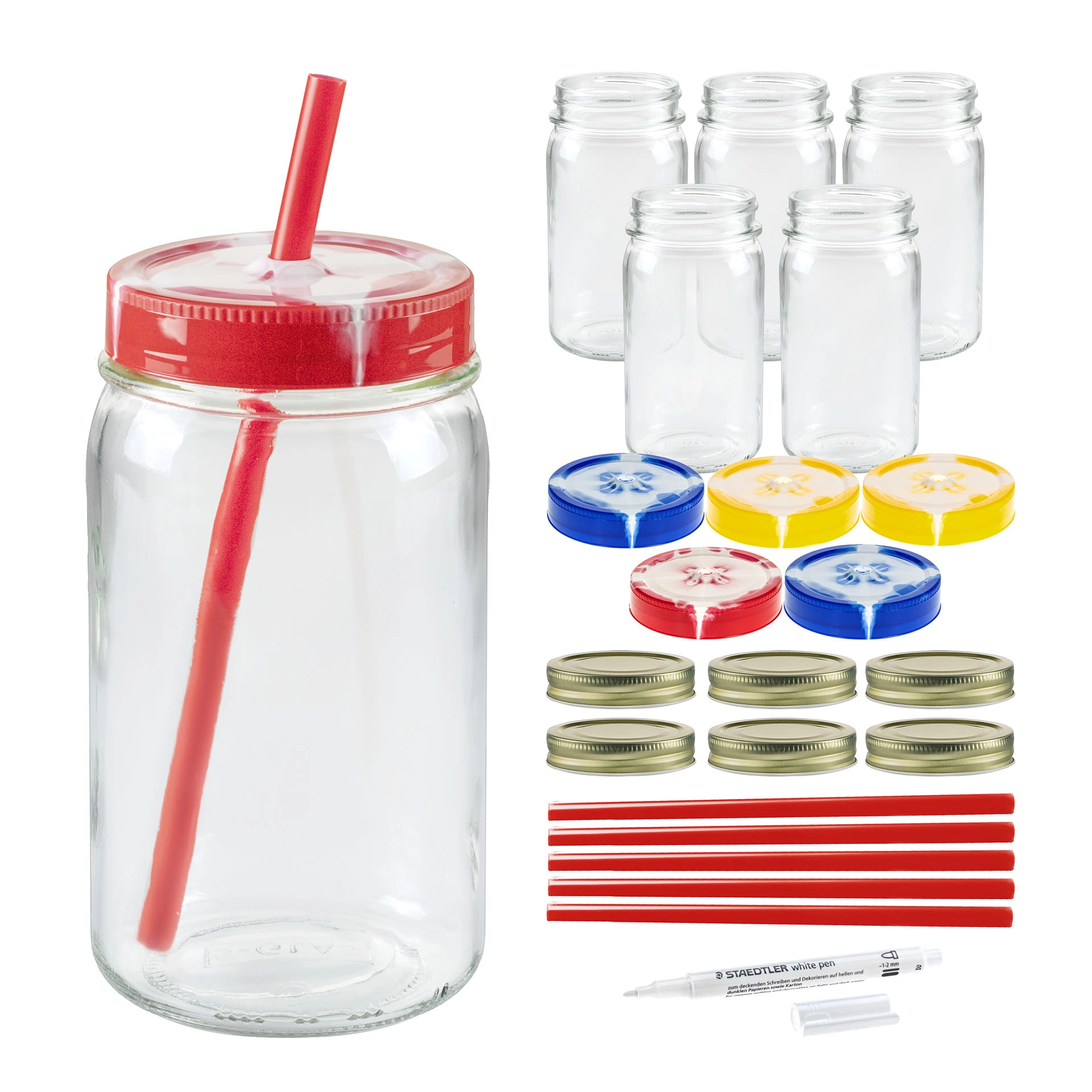 S-Glas Variant Set: 6 Gläser + Extras