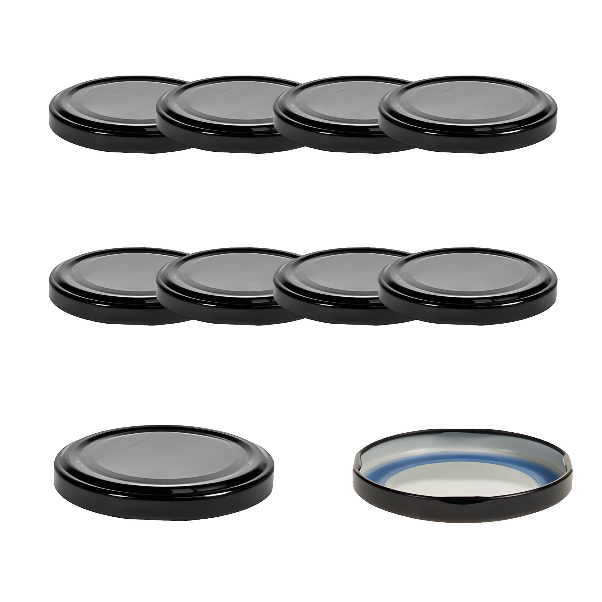 TO  66 schwarz past. BLUESEAL, 10 Stück