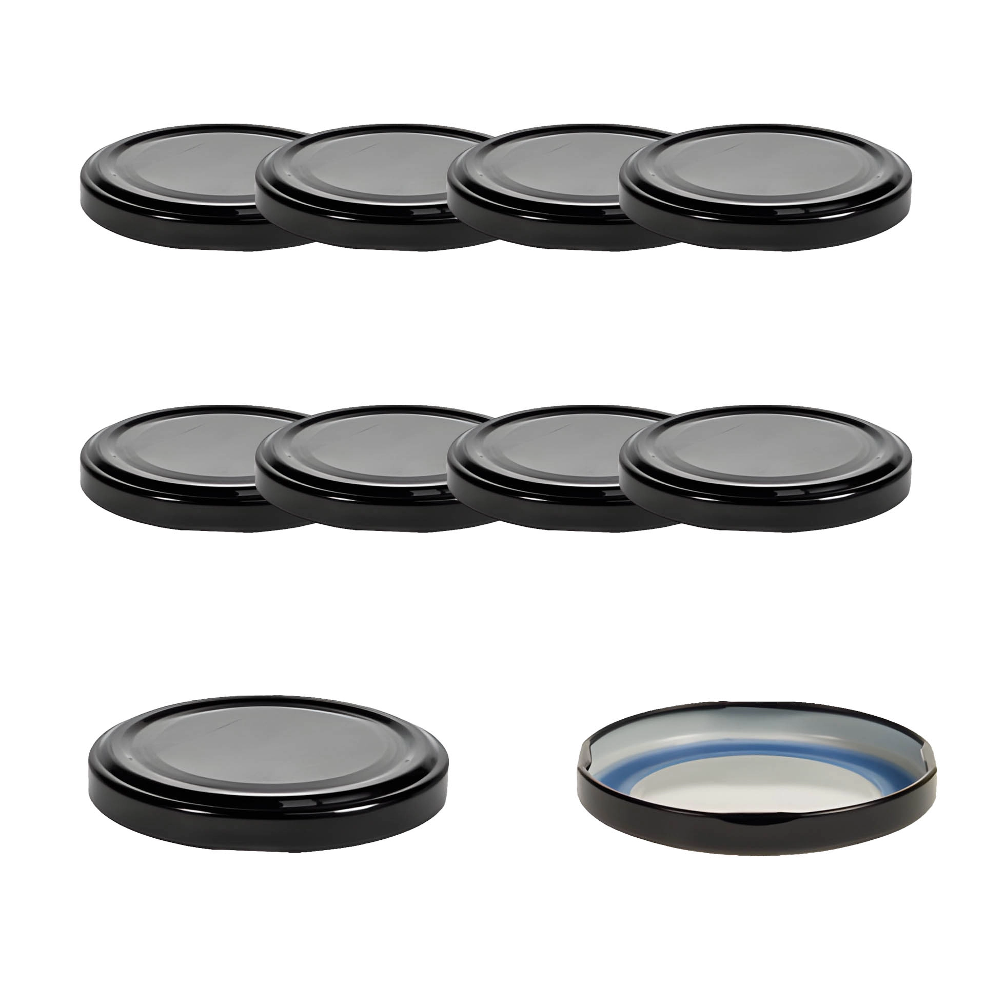 TO  66 schwarz past. BLUESEAL, 10 Stück