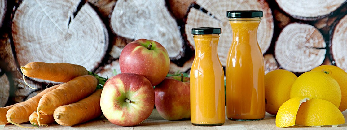 Möhren-Apfel-Orangen-Saft