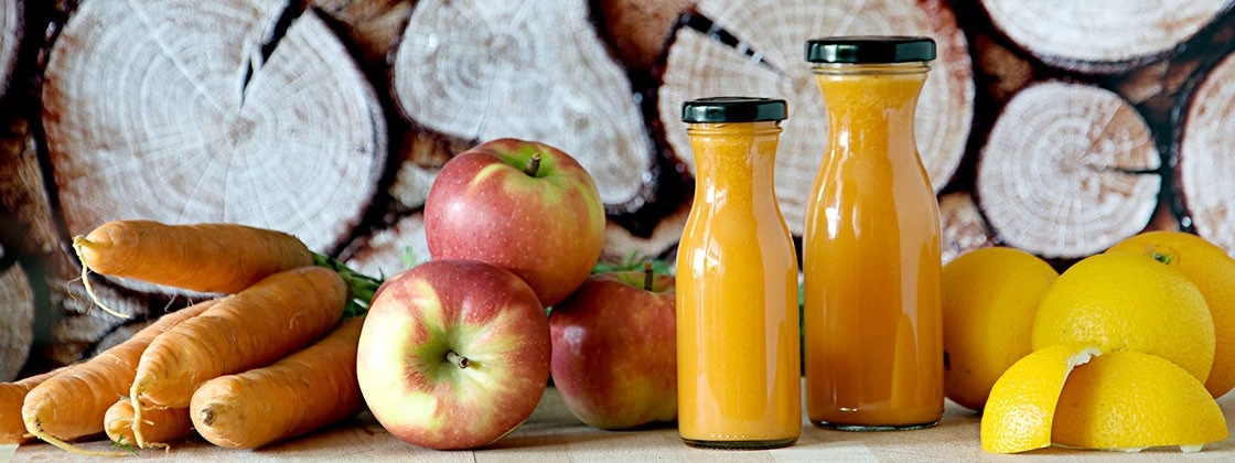 Möhren-Apfel-Orangen-Saft