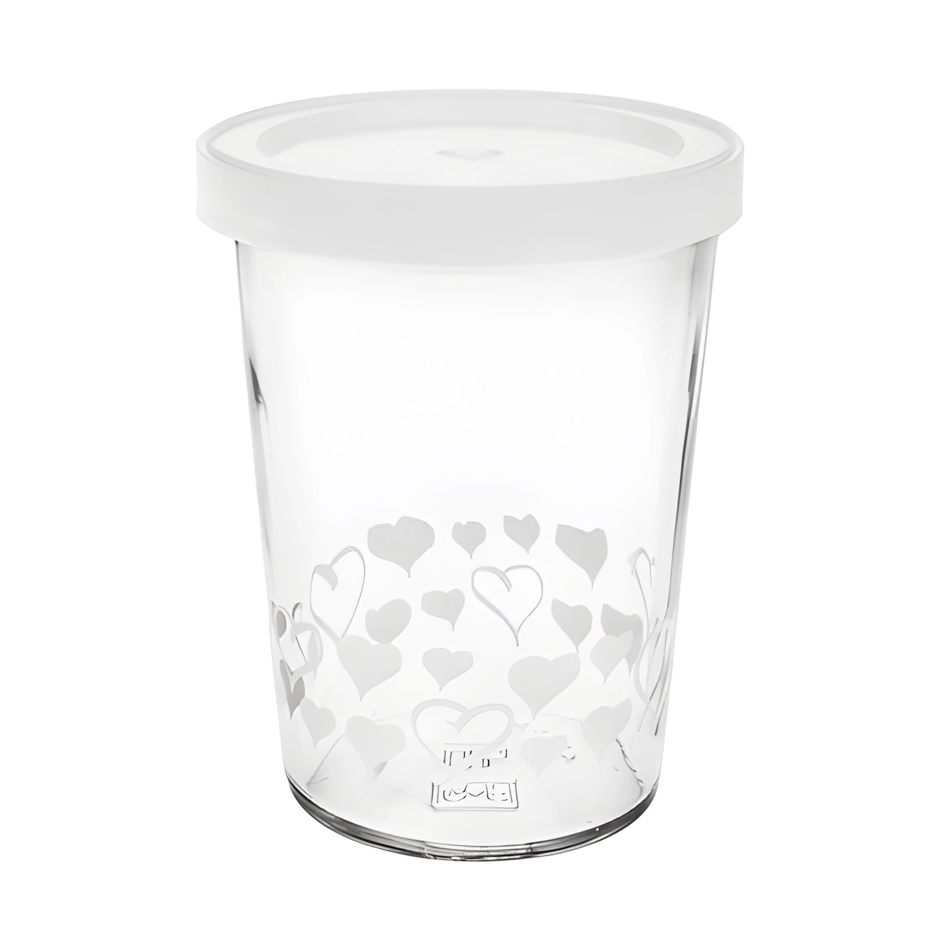 Becherglas 150 ml 'Herzen'