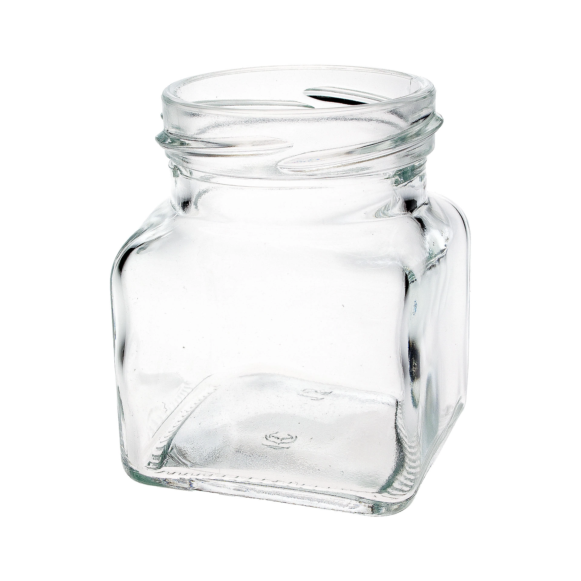 Quadratglas 120 ml