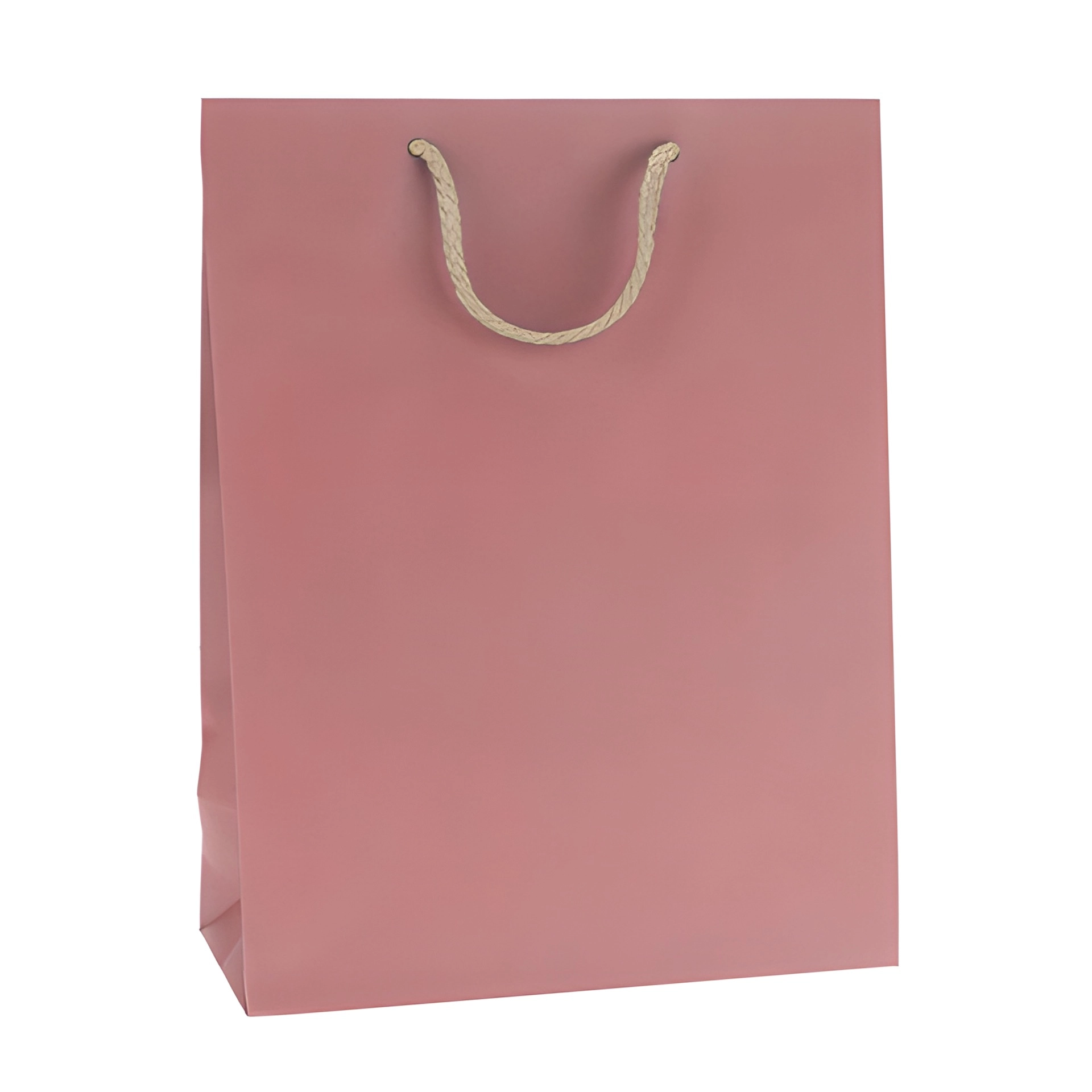 Geschenktüte natron-rosa, groß