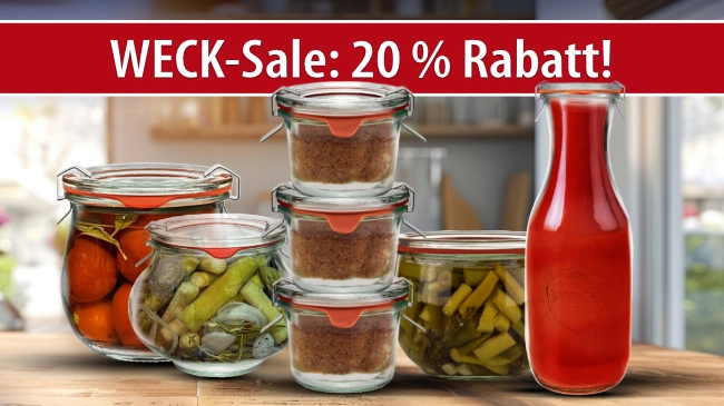 WECK-Sale 20 %