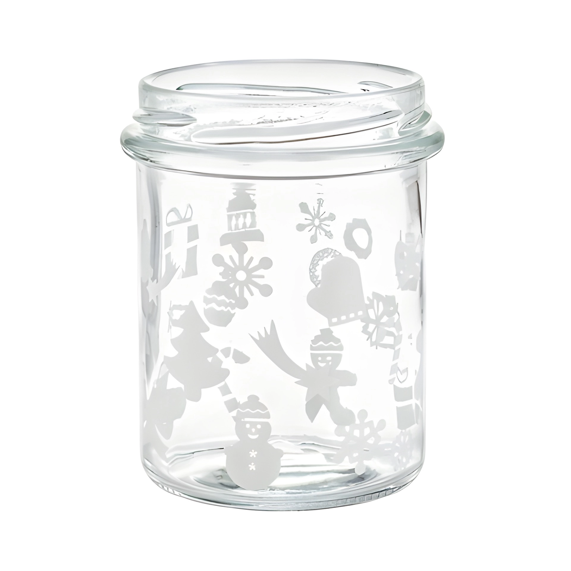 Sturzglas 215 ml 'Wintermotiv'