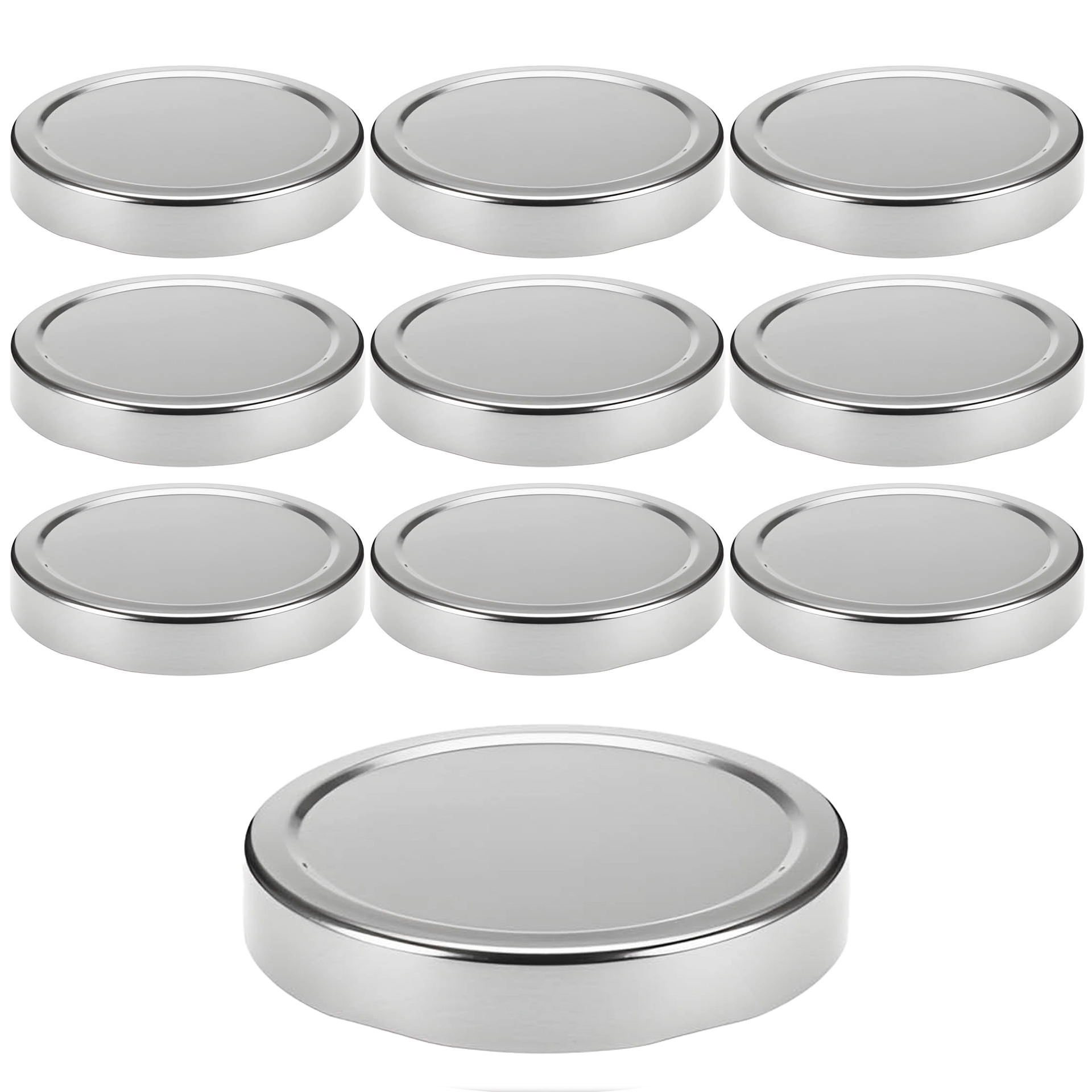 TO 82 Deep silber past., 10 Stück